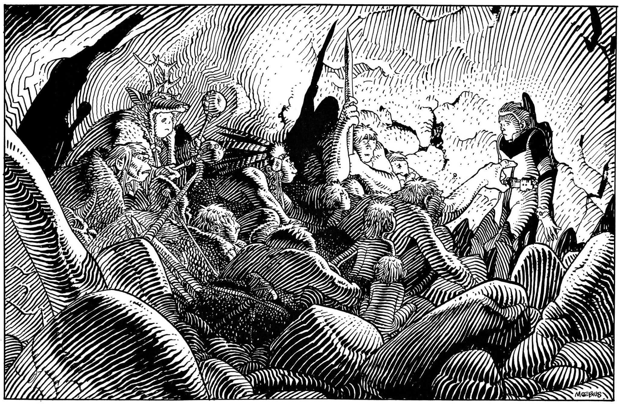 Read online The Art of Moebius comic -  Issue # TPB (Part 2) - 45