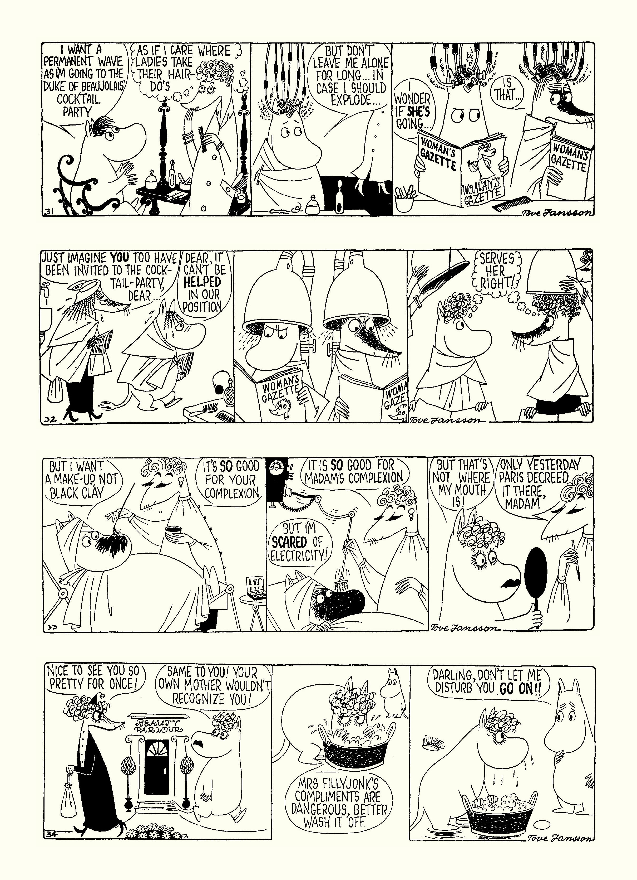 Read online Moomin: The Complete Tove Jansson Comic Strip comic -  Issue # TPB 4 - 87