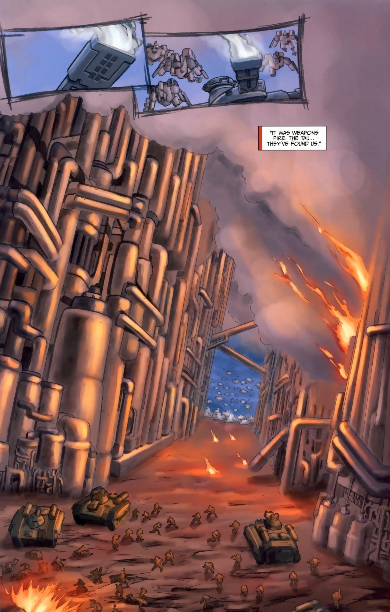 Read online Warhammer 40,000: Fire & Honour comic -  Issue #3 - 23