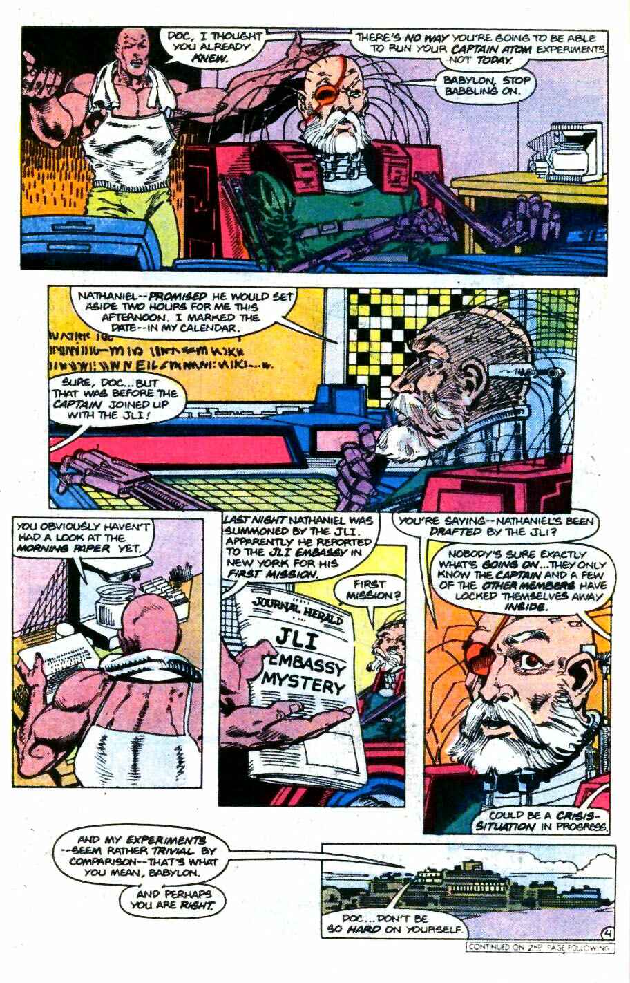 Read online Captain Atom (1987) comic -  Issue #10 - 5