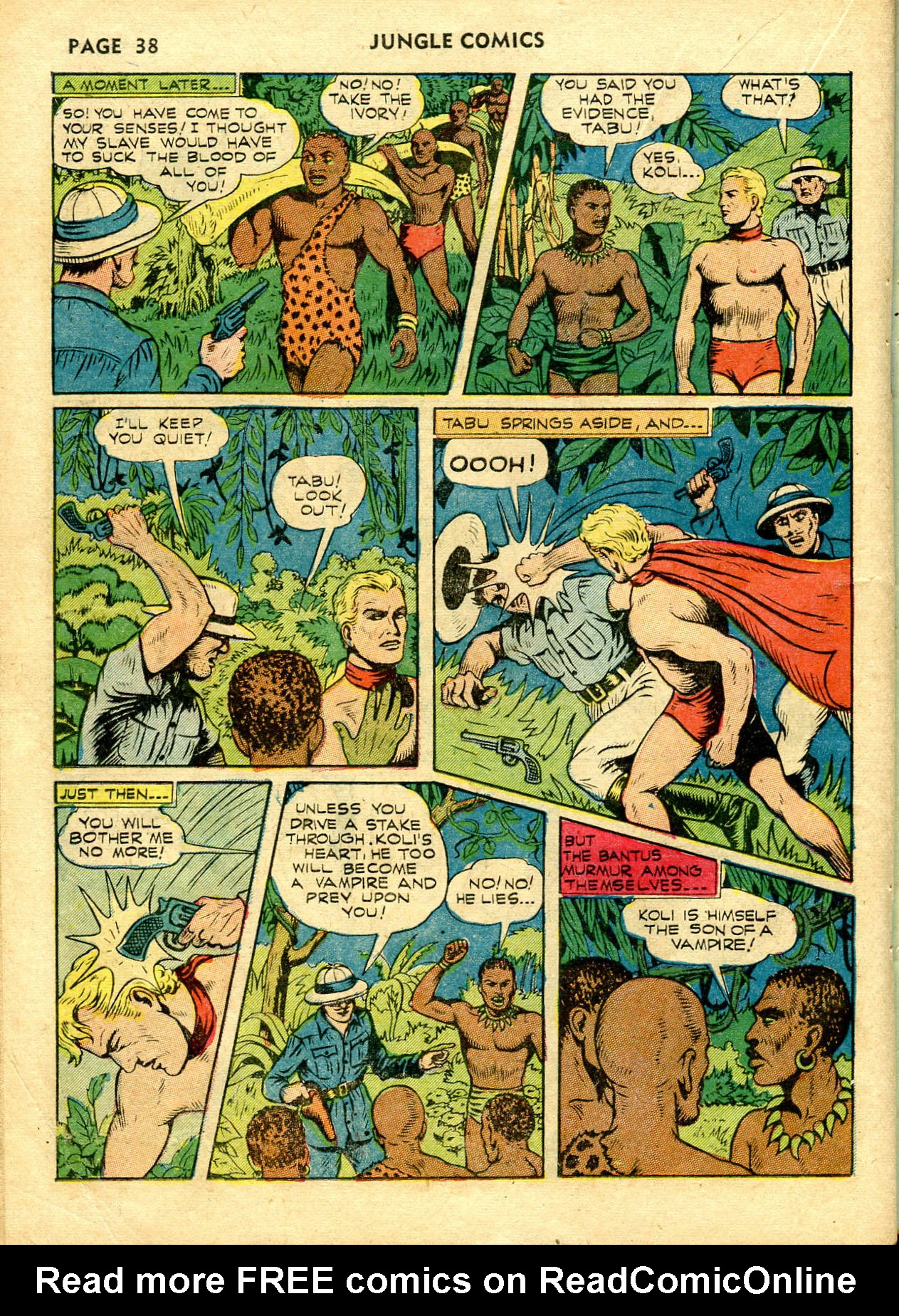 Read online Jungle Comics comic -  Issue #28 - 41