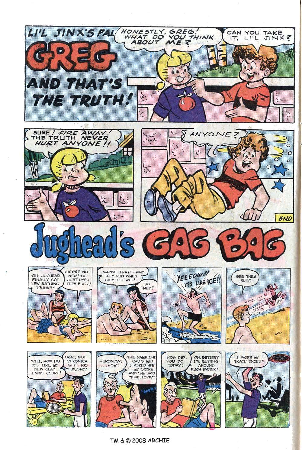 Read online Jughead (1965) comic -  Issue #256 - 10