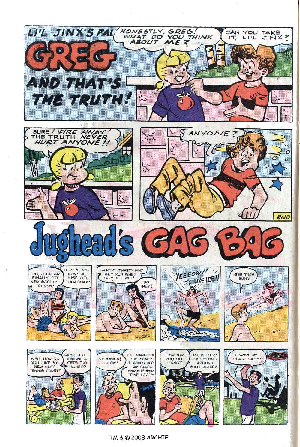 Read online Jughead (1965) comic -  Issue #256 - 10