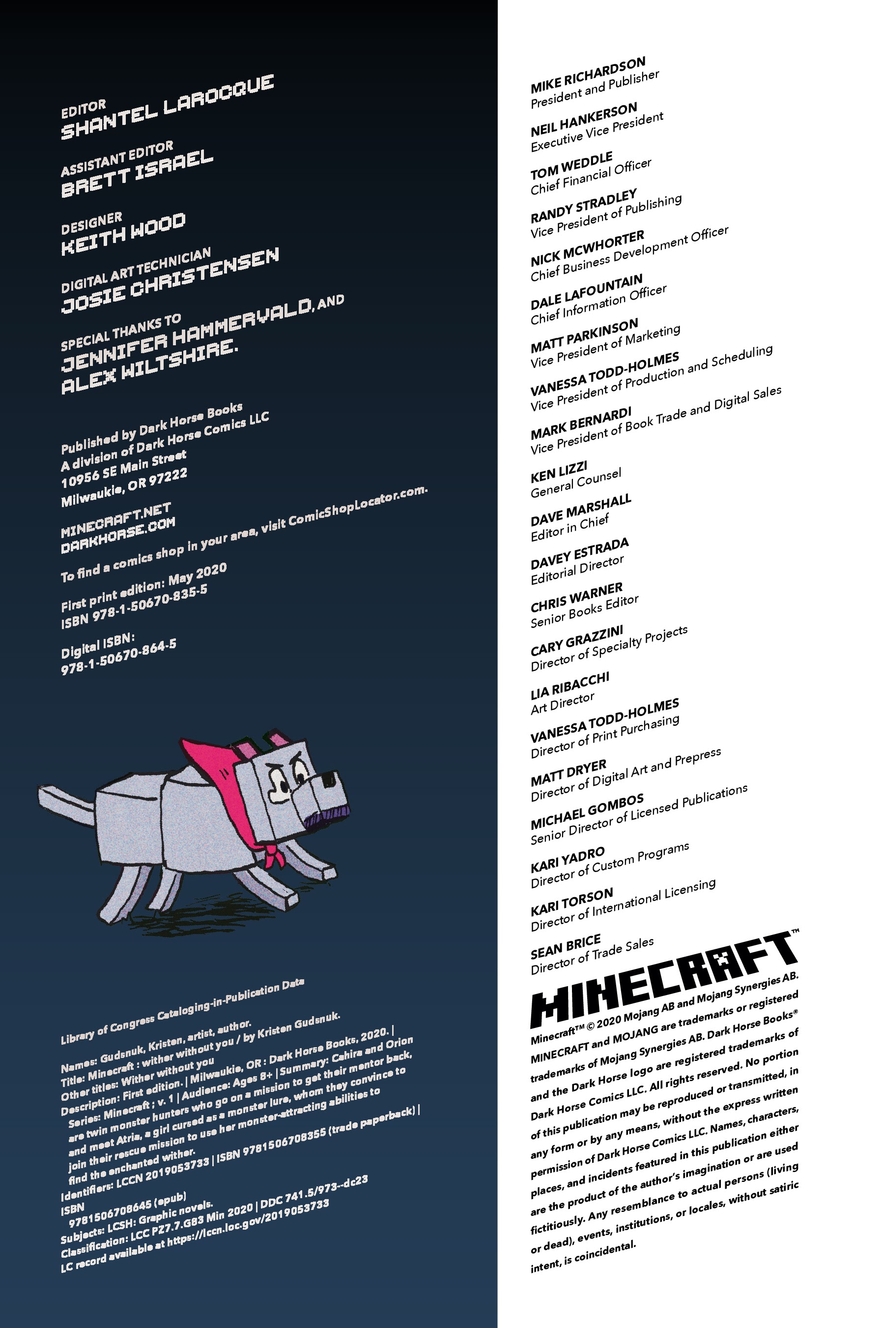 Read online Minecraft: Wither Without You comic -  Issue # TPB - 6
