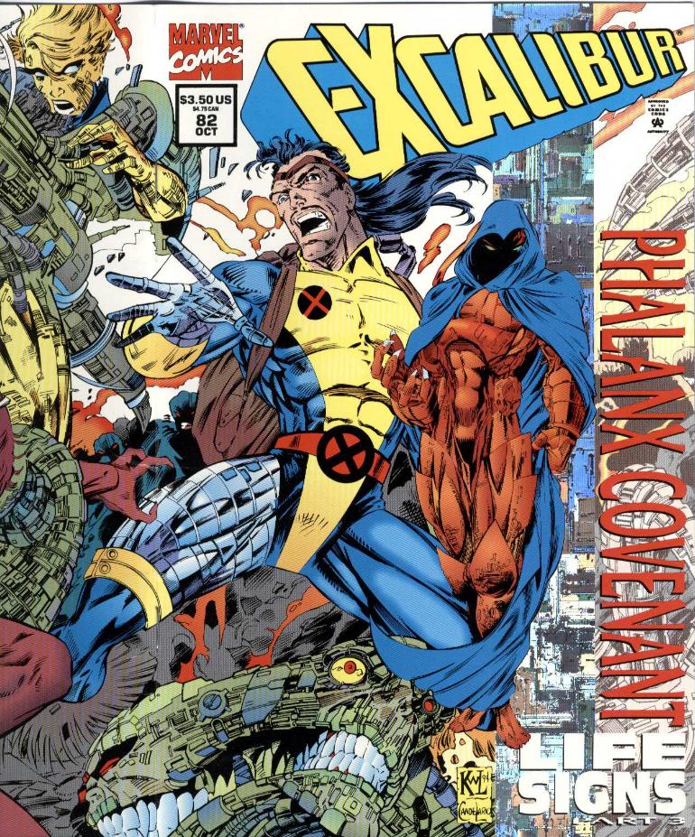Read online Excalibur (1988) comic -  Issue #82 - 1