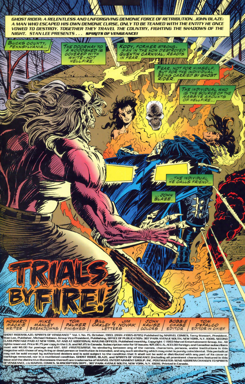 Ghost Rider/Blaze: Spirits of Vengeance Issue #15 #15 - English 2