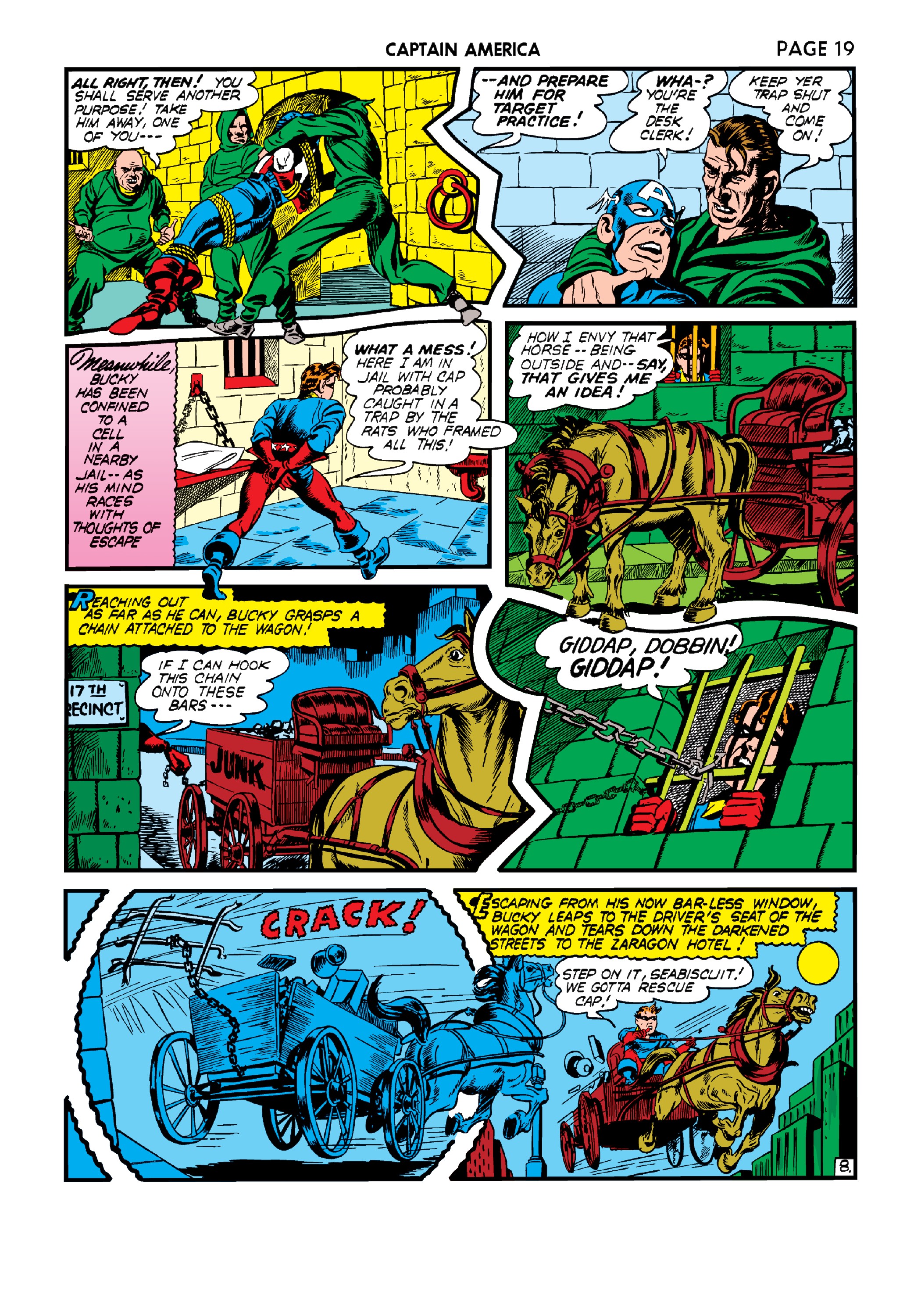 Read online Marvel Masterworks: Golden Age Captain America comic -  Issue # TPB 3 (Part 1) - 95