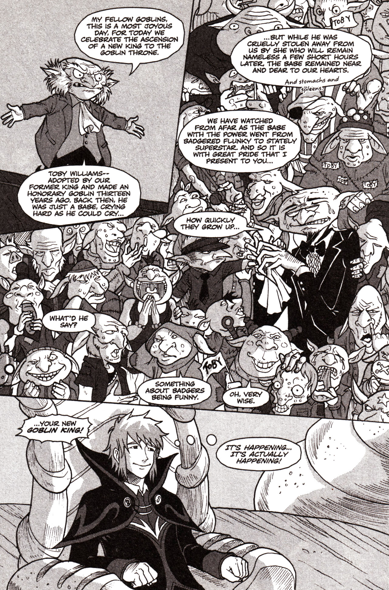 Read online Jim Henson's Return to Labyrinth comic -  Issue # Vol. 3 - 91