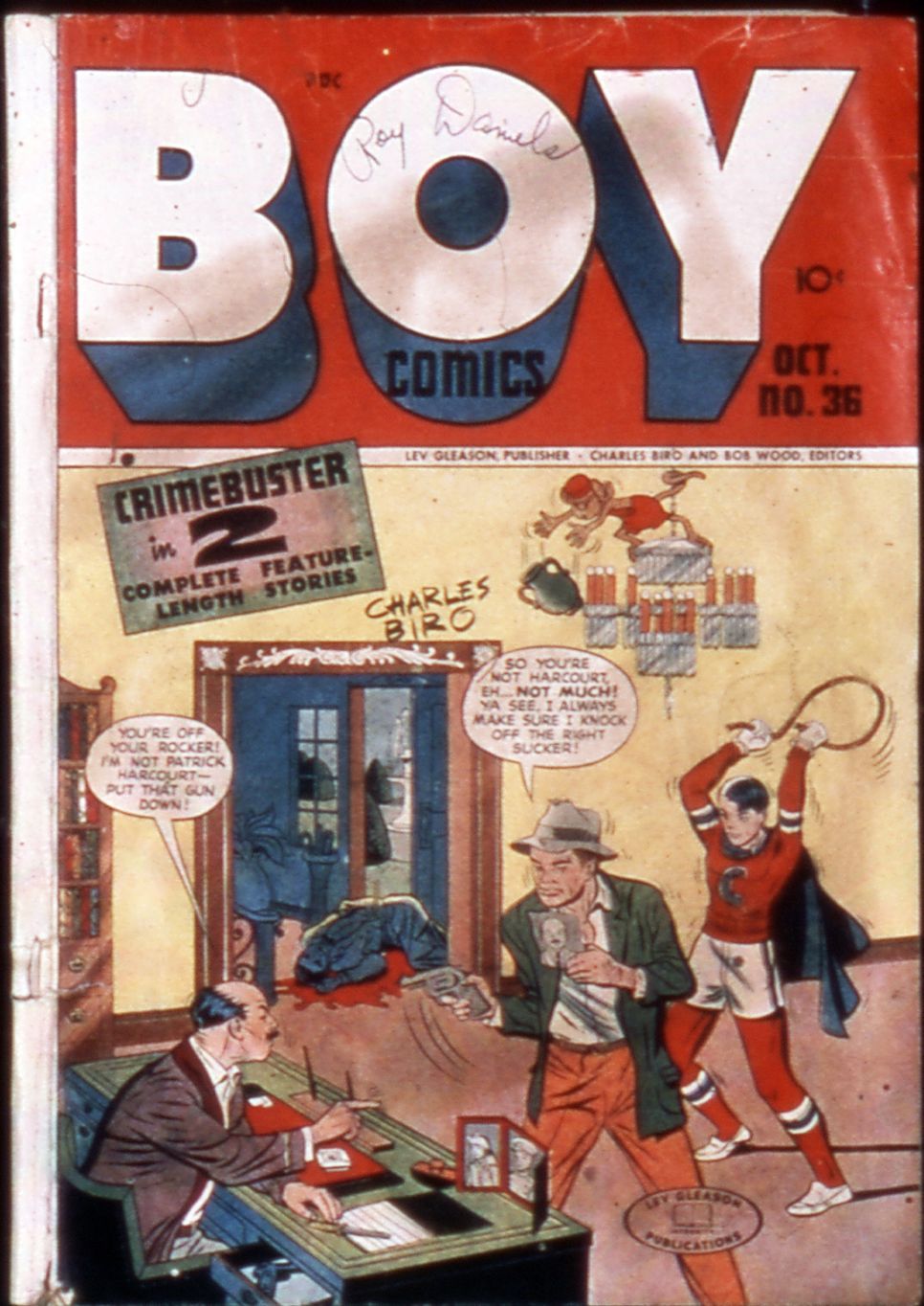 Read online Boy Comics comic -  Issue #36 - 1