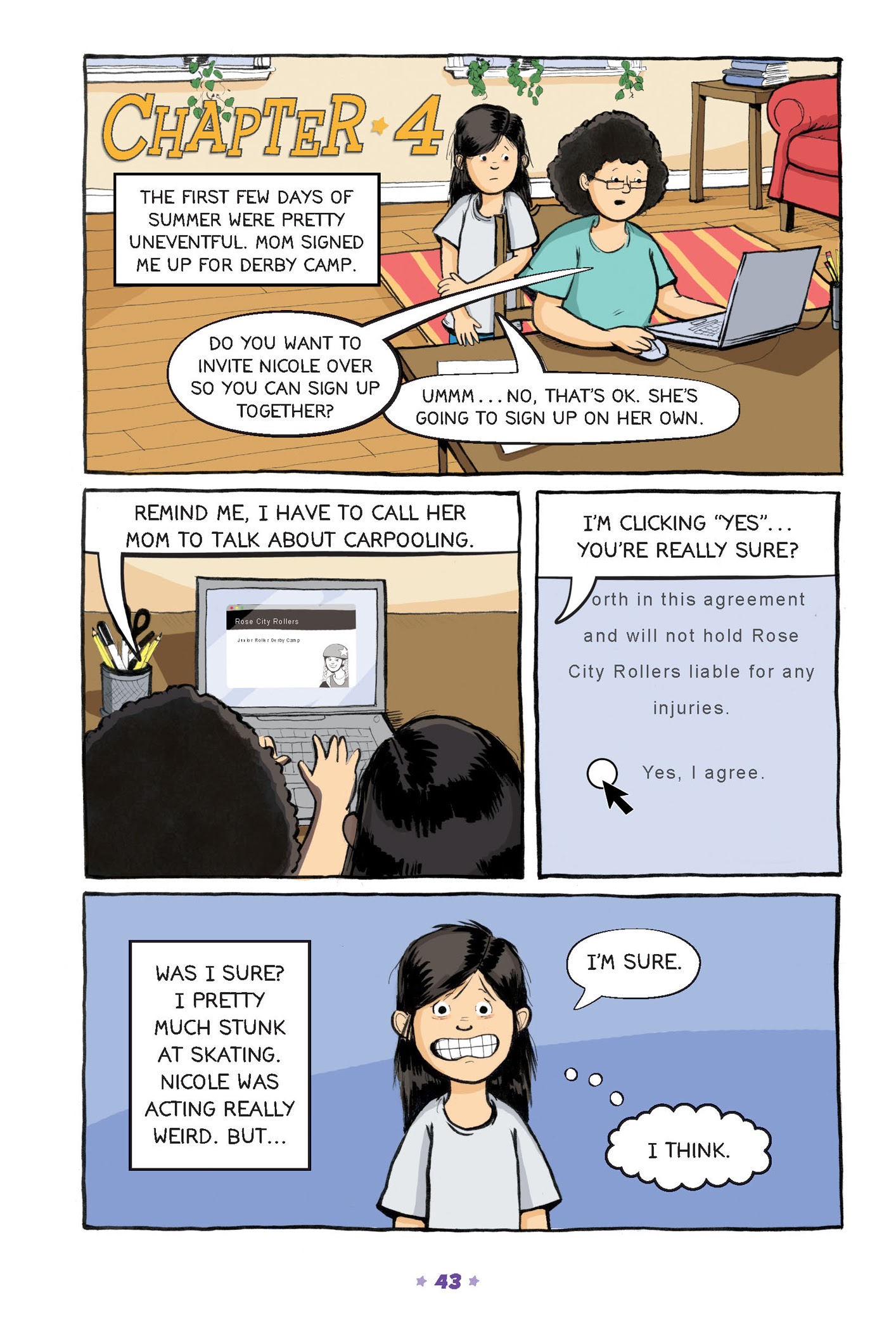 Read online Roller Girl comic -  Issue # TPB (Part 1) - 40
