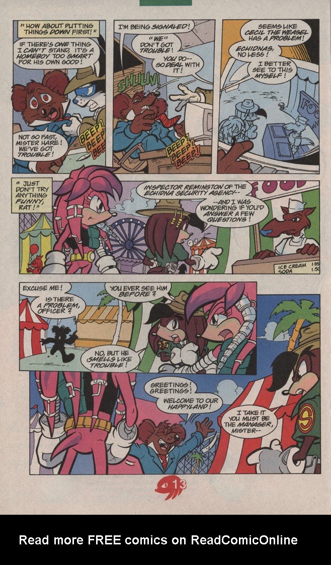 Read online Knuckles the Echidna comic -  Issue #14 - 20