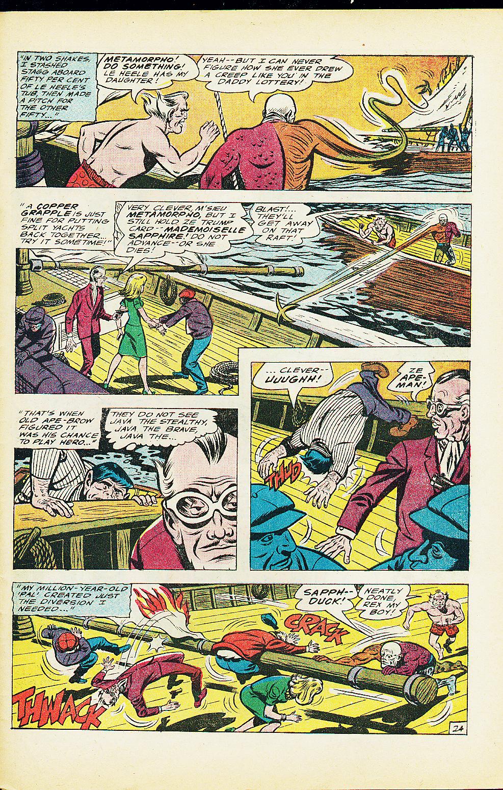 Read online Metamorpho comic -  Issue #6 - 31