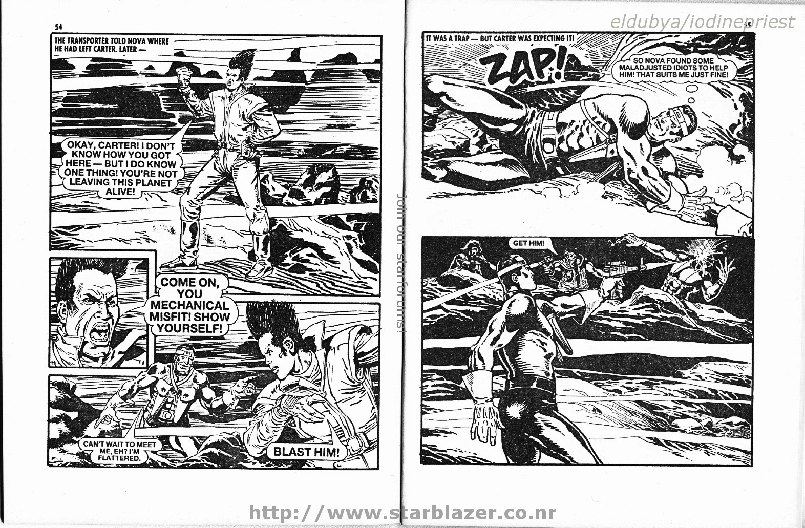 Read online Starblazer comic -  Issue #215 - 29