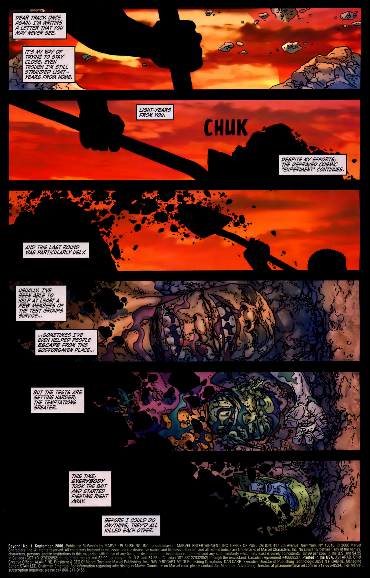 Read online Beyond! comic -  Issue #1 - 2