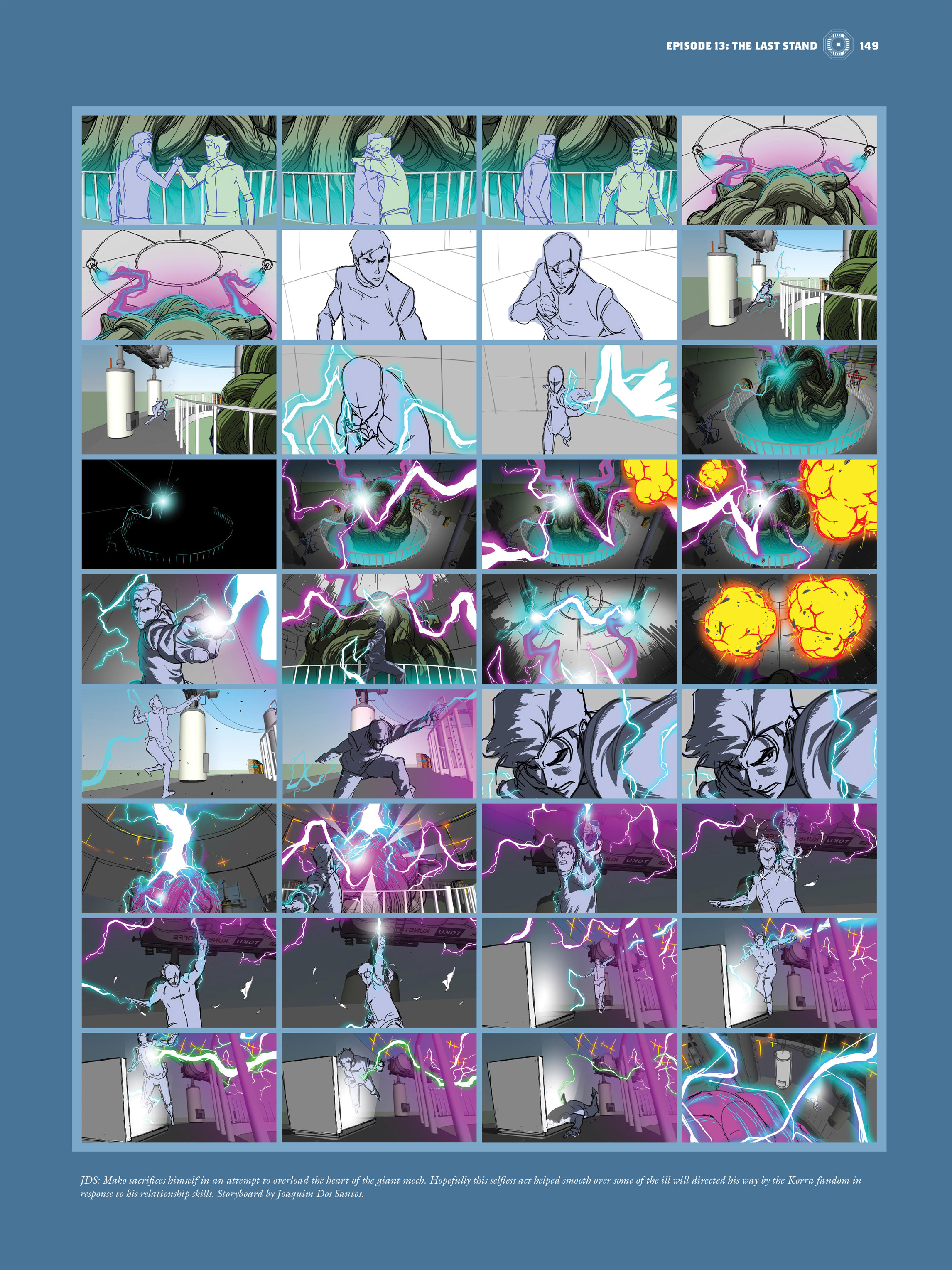 Read online The Legend of Korra: The Art of the Animated Series comic -  Issue # TPB 4 - 138