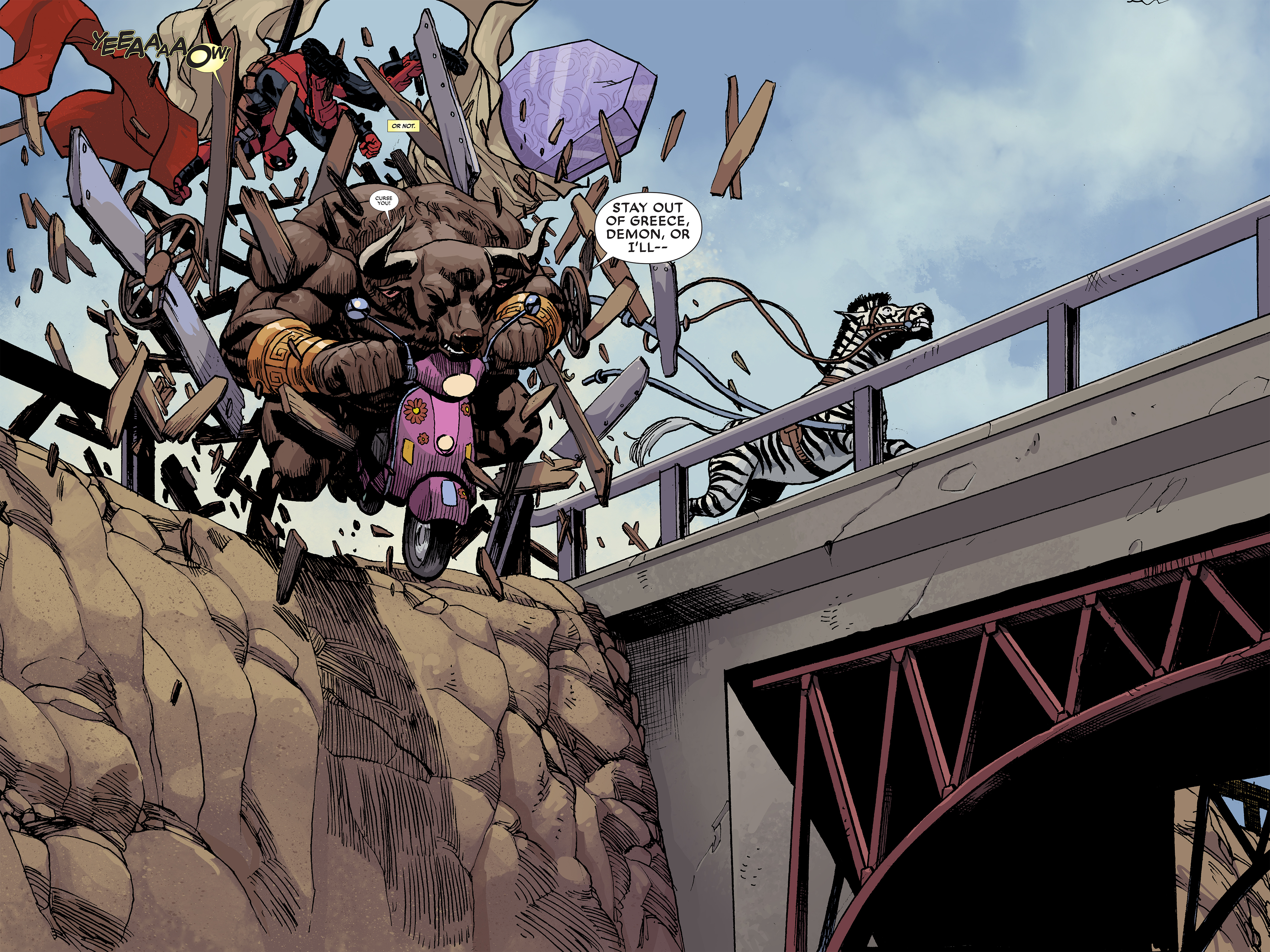 Read online Deadpool: Dracula's Gauntlet comic -  Issue # Part 3 - 31