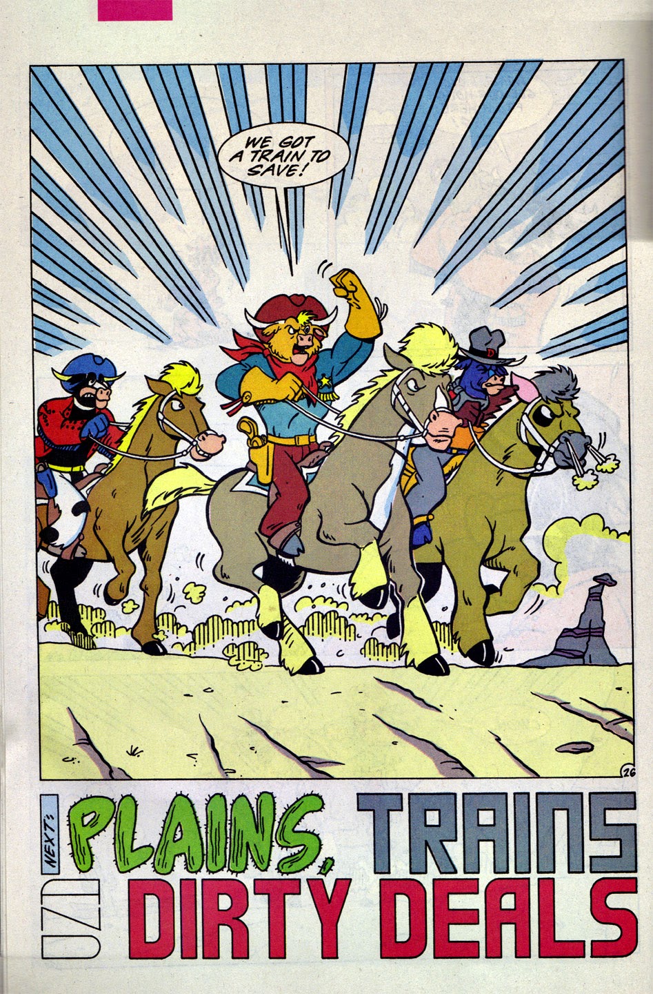 Read online Wild West C.O.W.-Boys Of Moo Mesa (1992) comic -  Issue #1 - 29