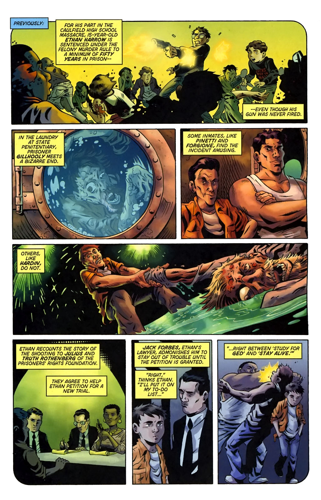 Read online Hard Time Season Two comic -  Issue #2 - 2