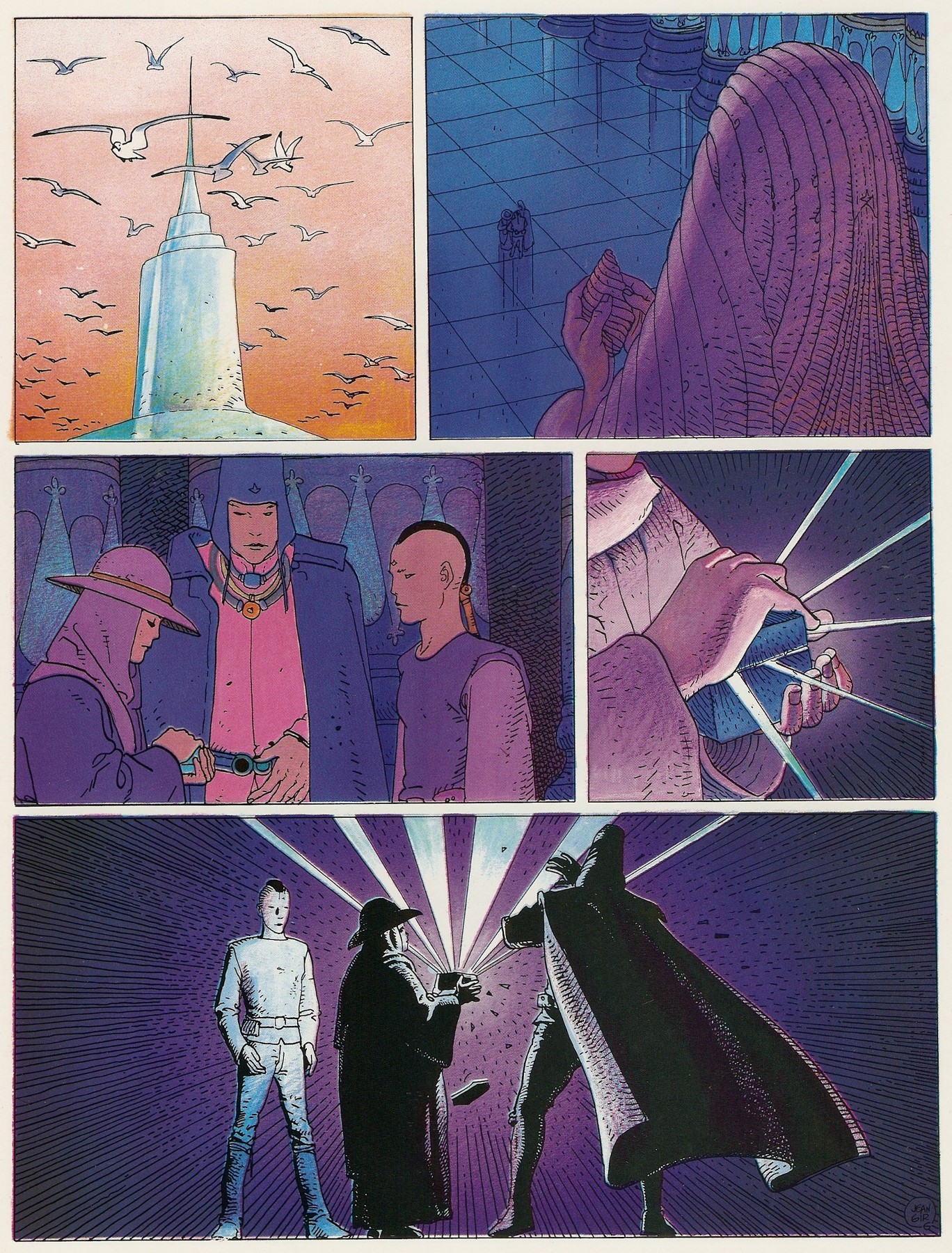 Read online Epic Graphic Novel: Moebius comic -  Issue # TPB 1 - 68