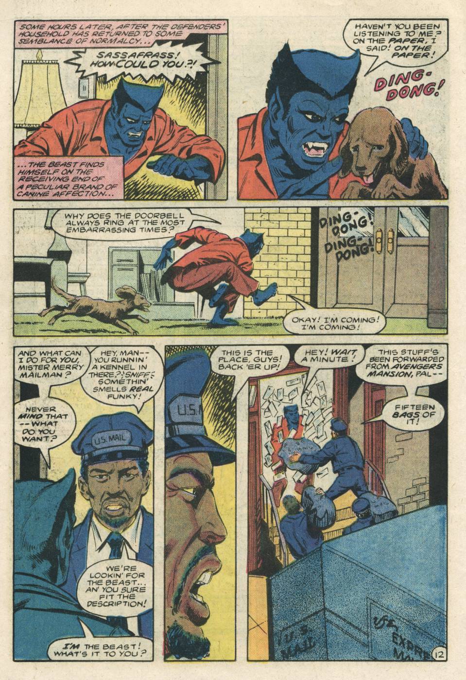 Read online The Defenders (1972) comic -  Issue #122 - 13