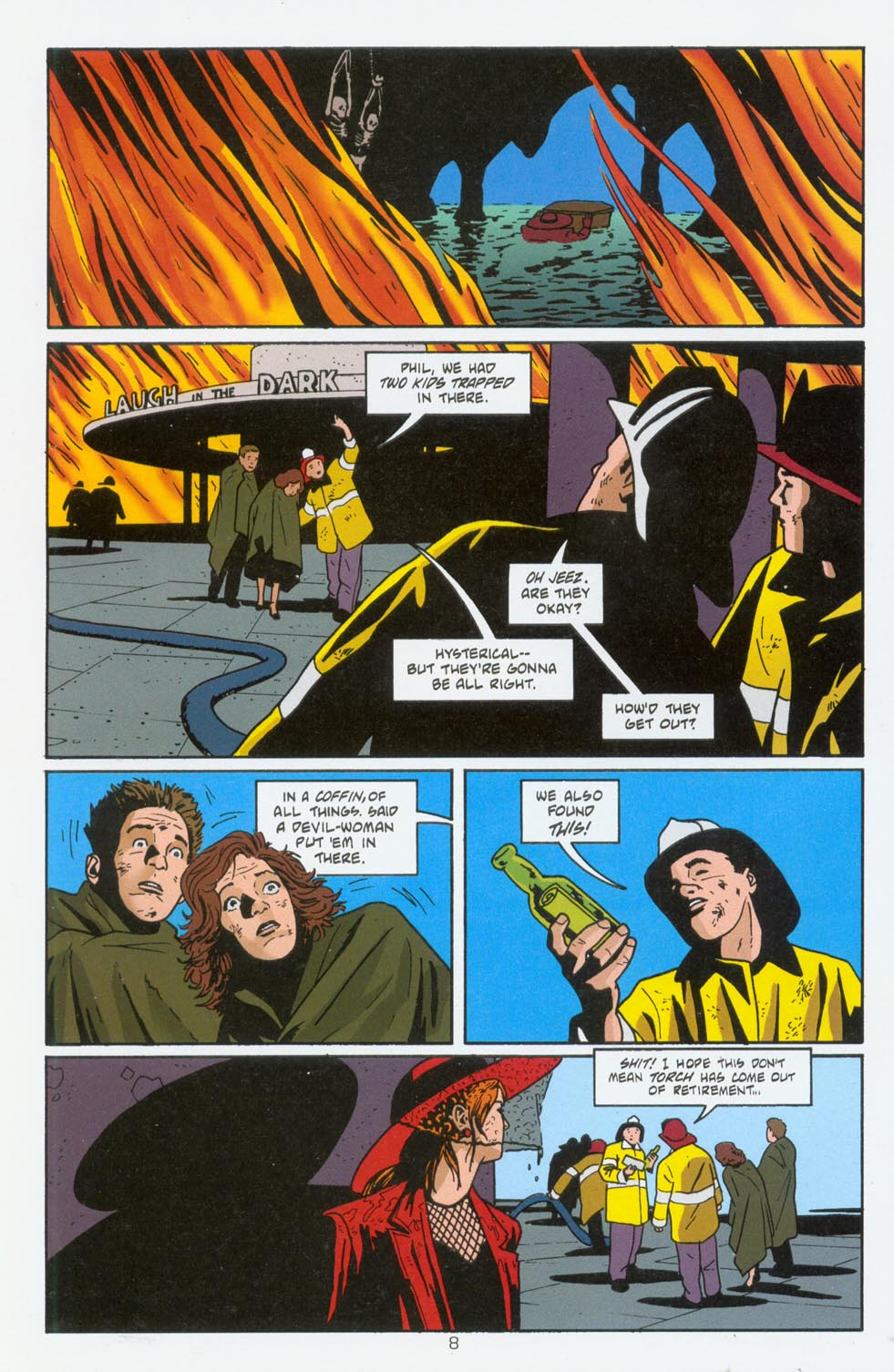 Read online Terminal City: Aerial Graffiti comic -  Issue #3 - 9