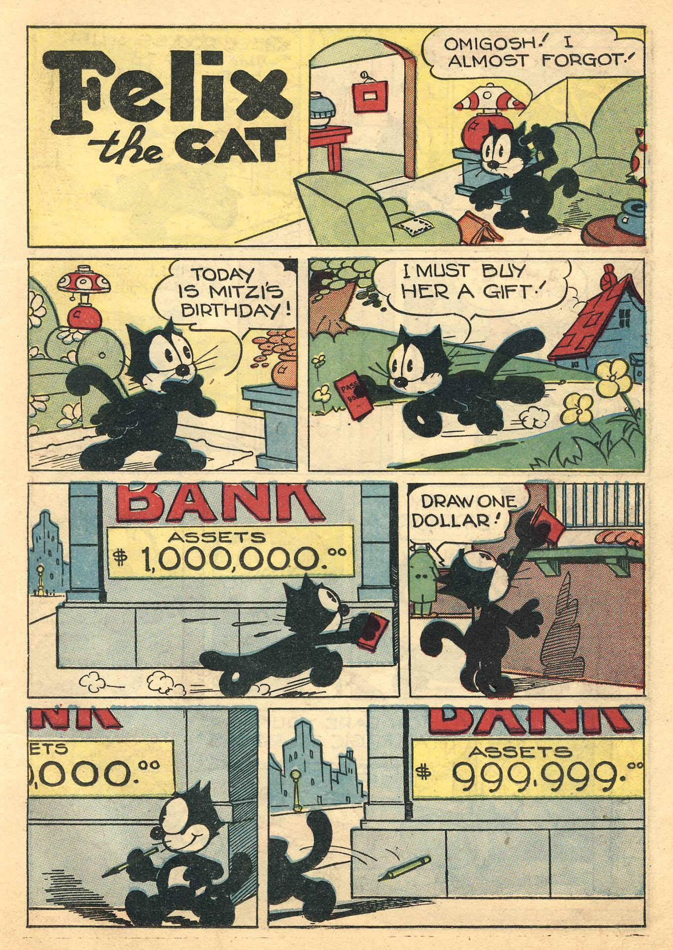Read online Felix the Cat (1948) comic -  Issue #2 - 17