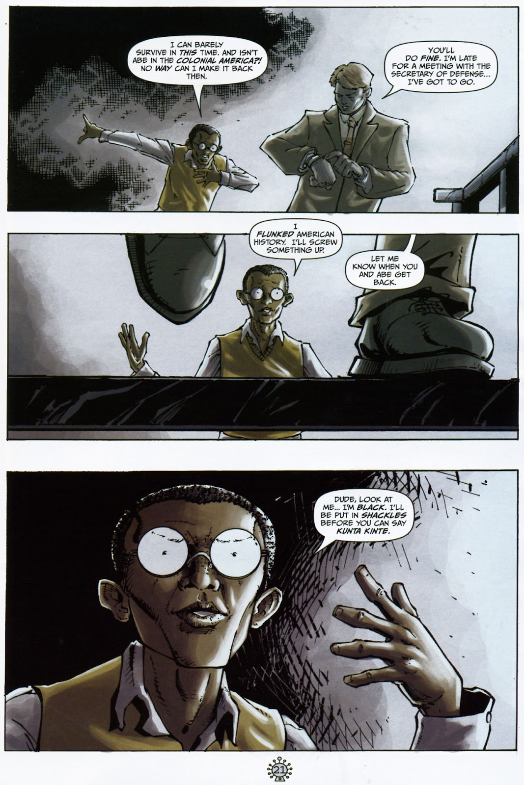 Hiding in Time issue 1 - Page 23