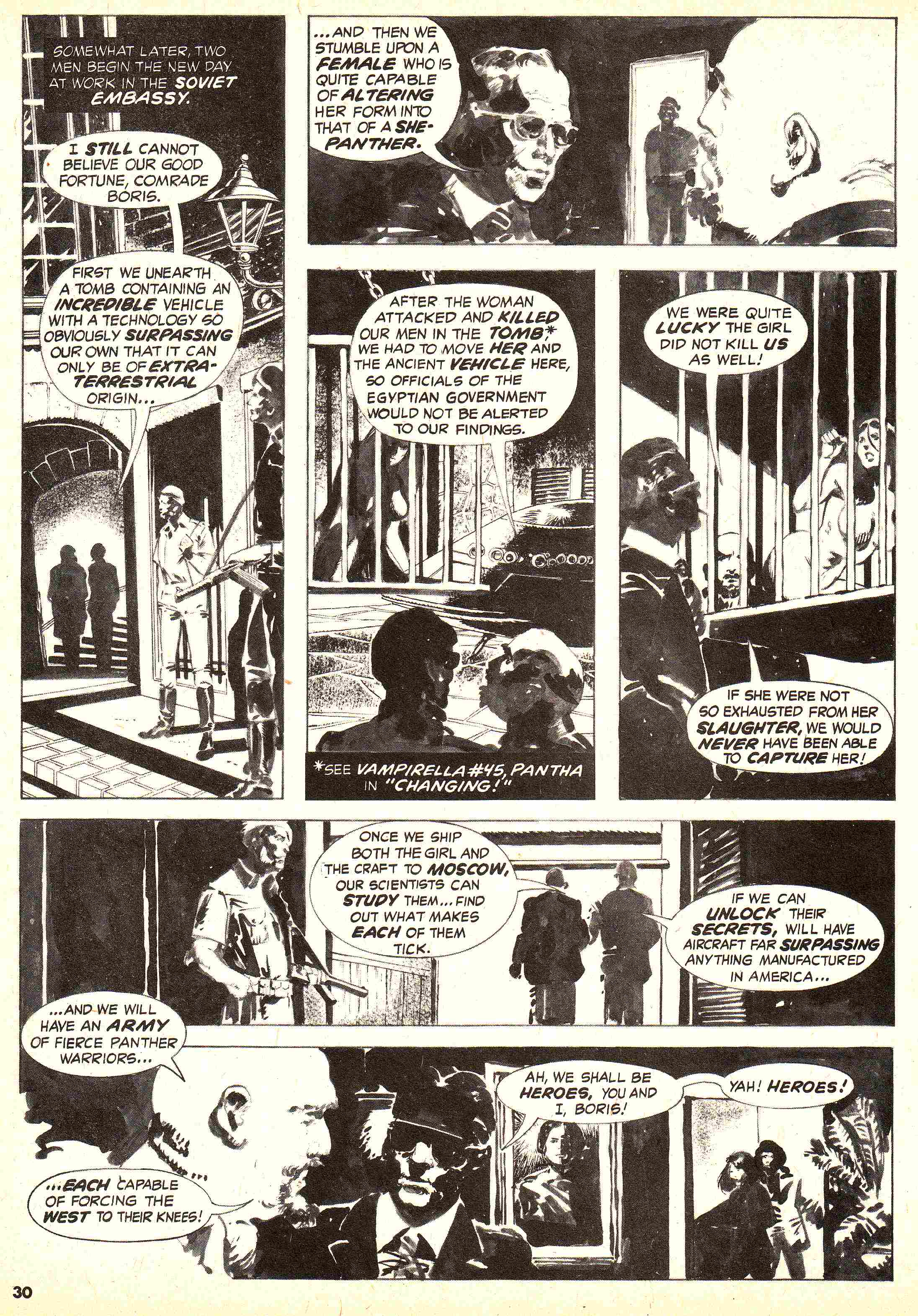 Read online Vampirella (1969) comic -  Issue #50 - 30