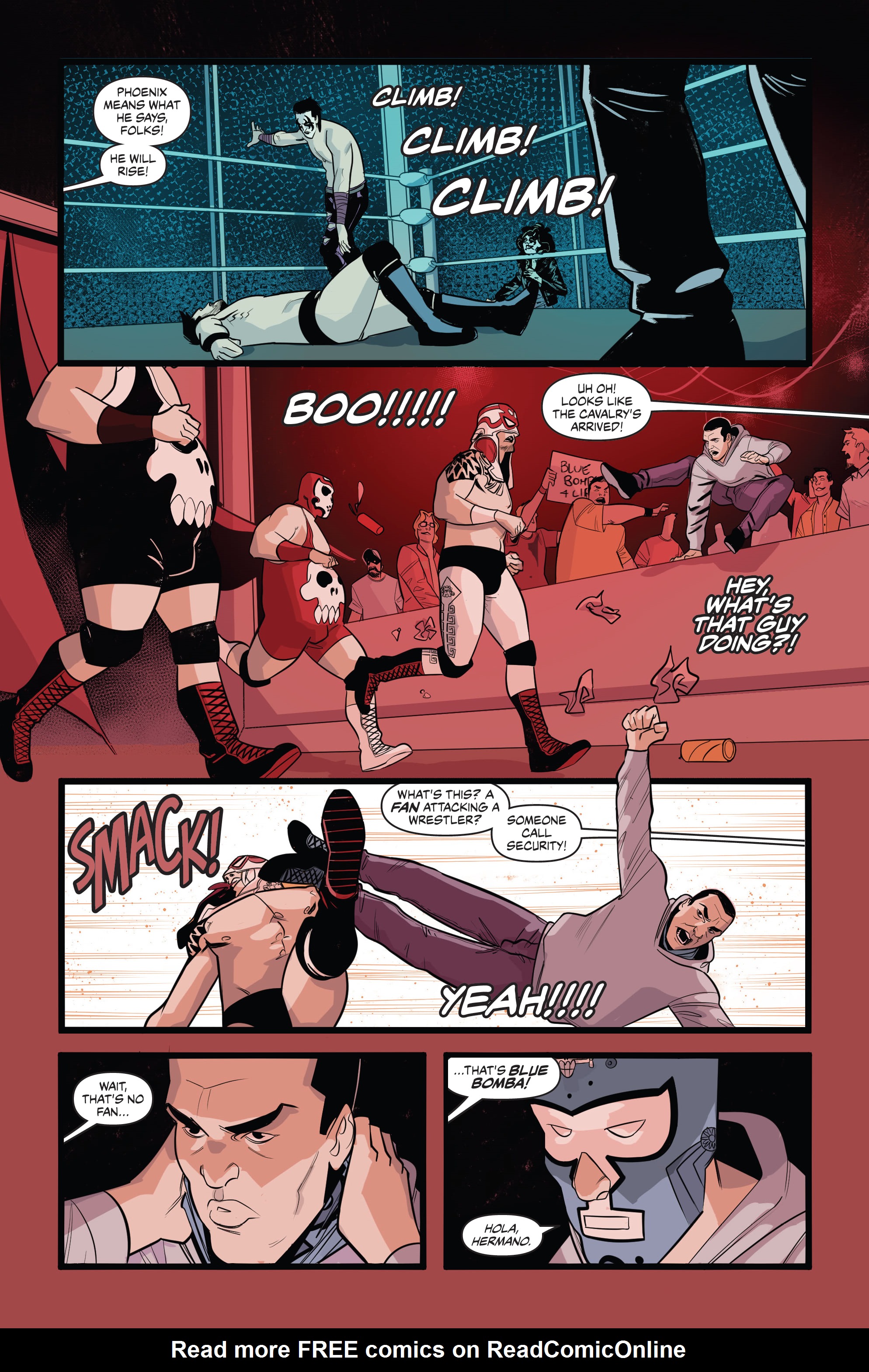Read online Over the Ropes comic -  Issue # _TPB - 109