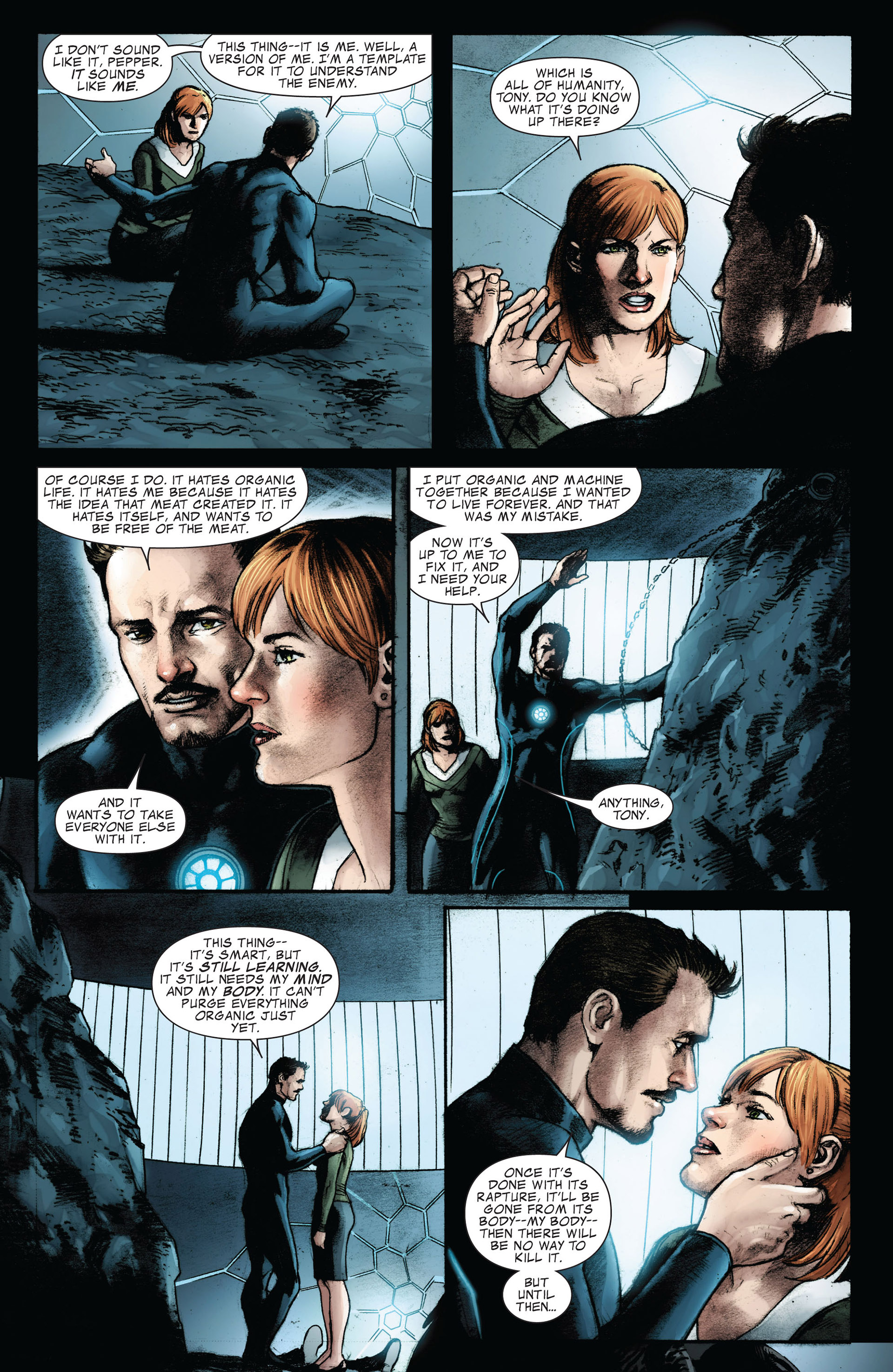 Read online Iron Man: Rapture comic -  Issue #4 - 16