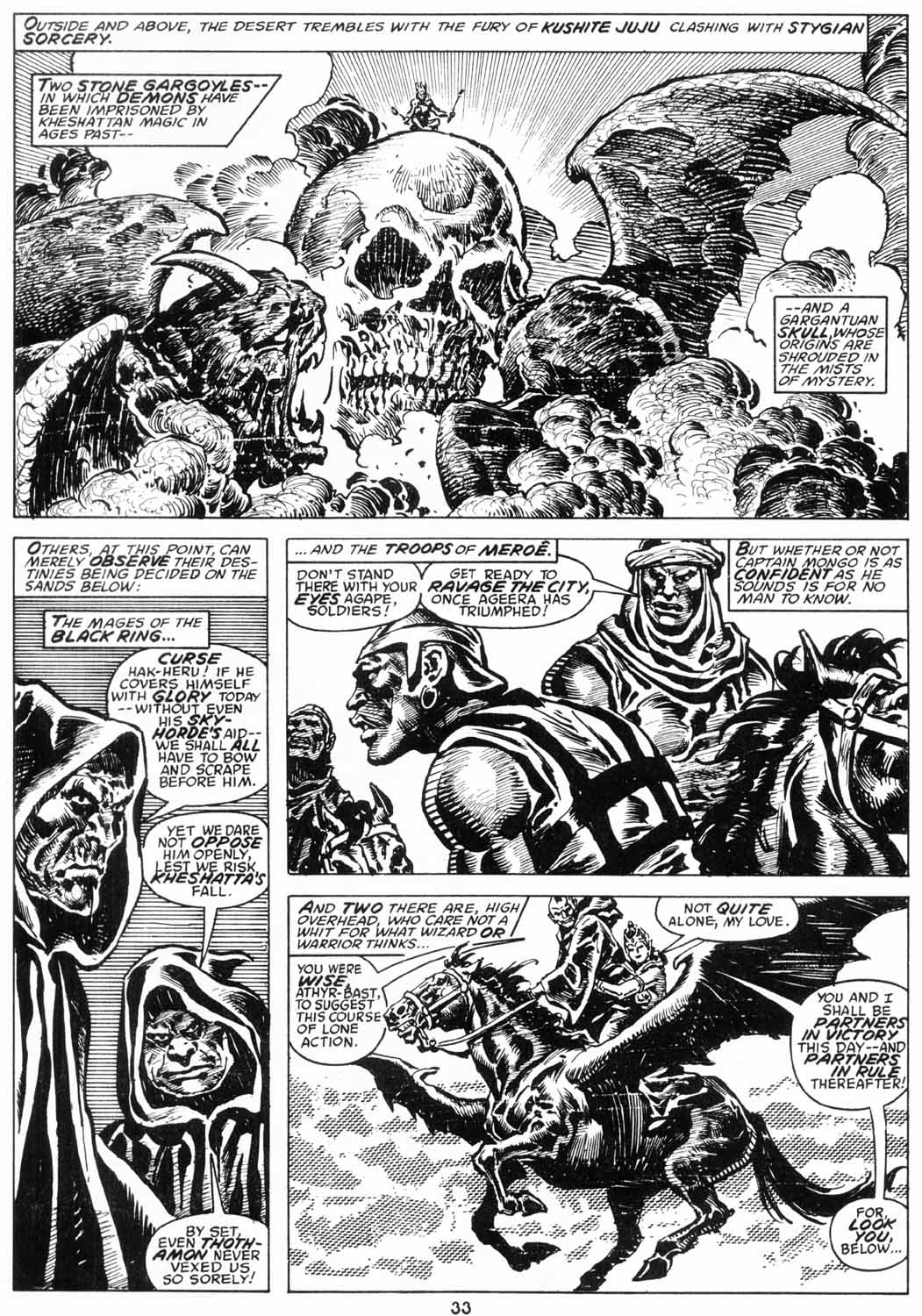The Savage Sword Of Conan issue 206 - Page 34