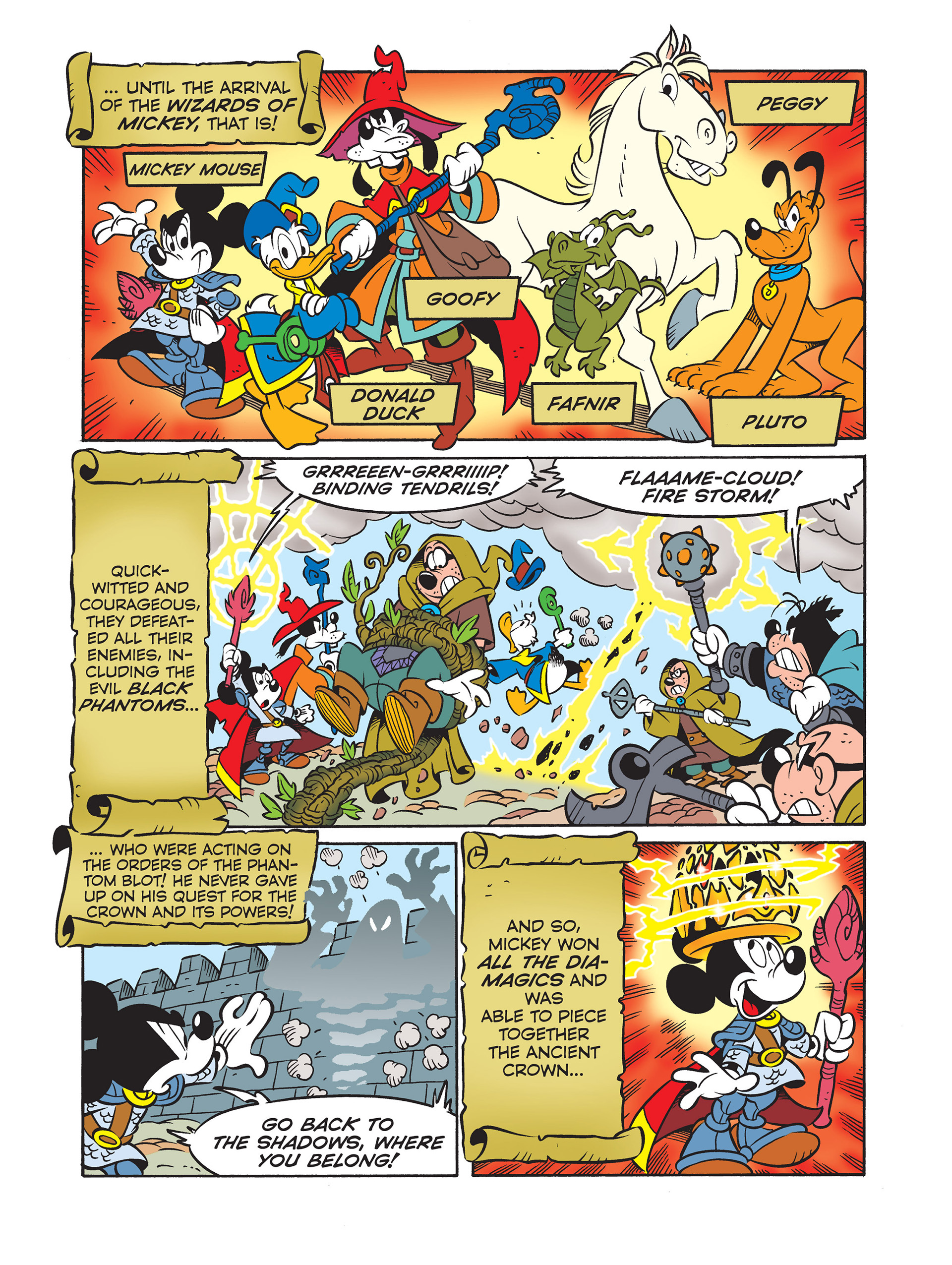 Read online Wizards of Mickey II: The Dark Age comic -  Issue #1 - 5