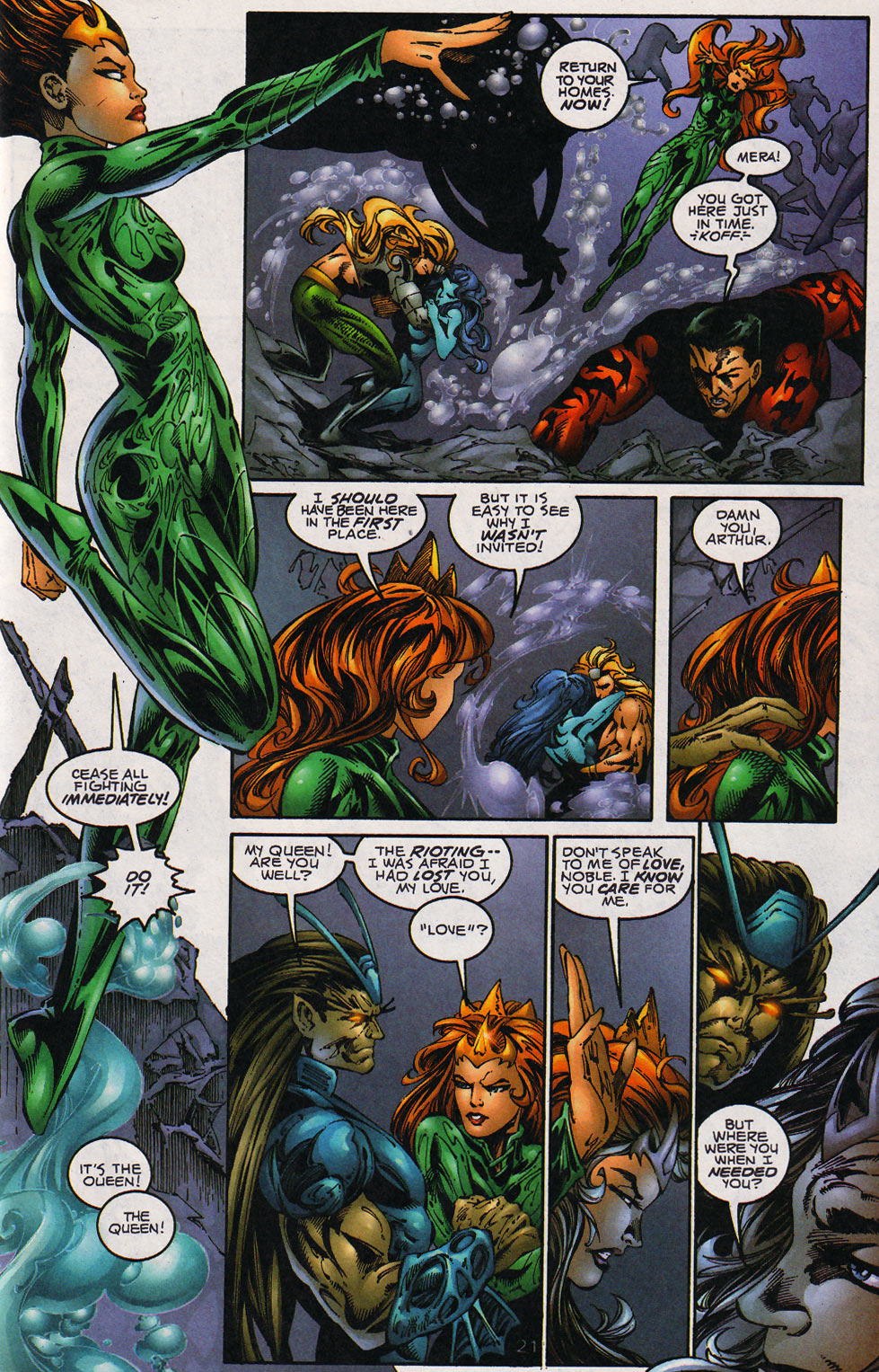 Read online Aquaman (1994) comic -  Issue #59 - 22