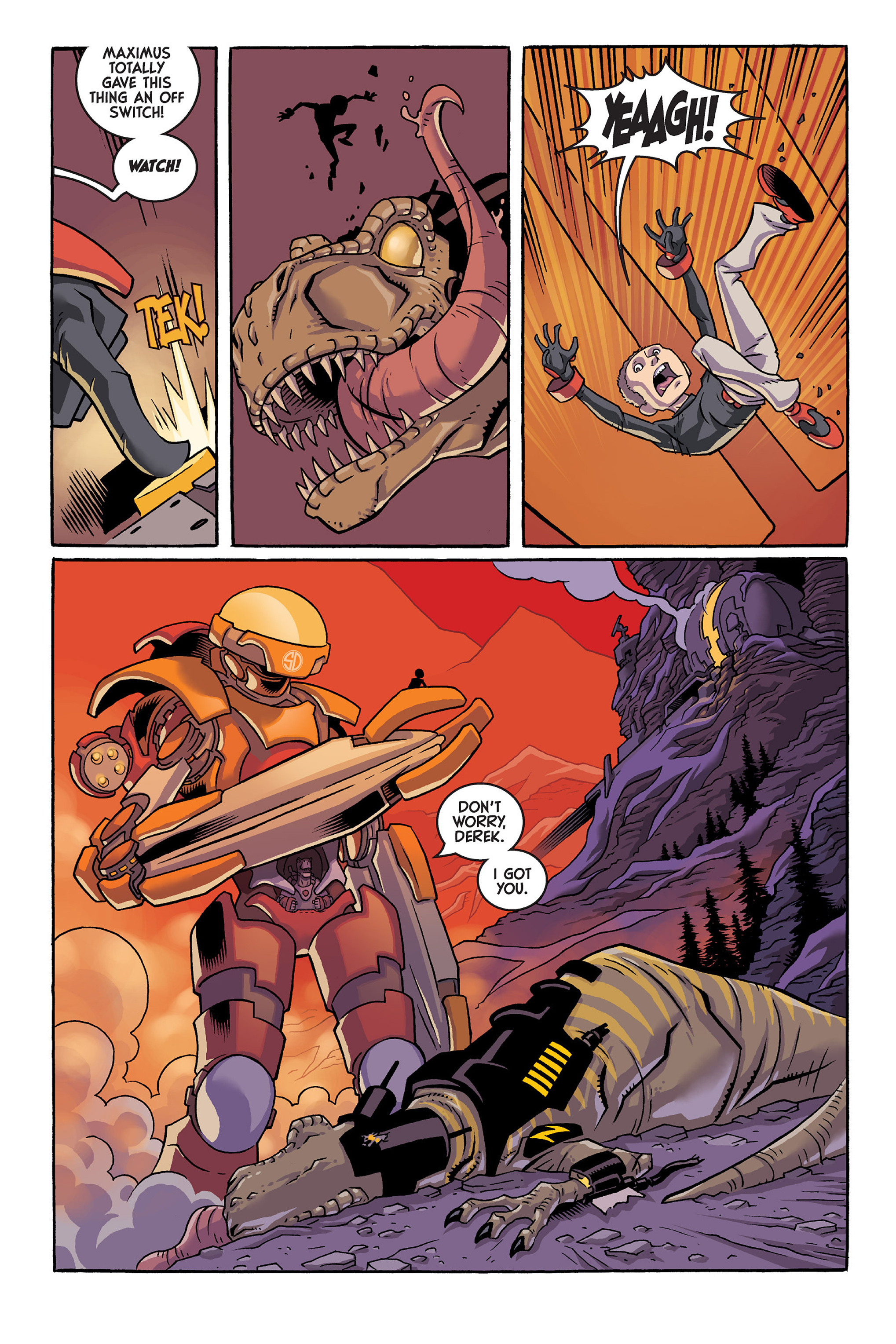 Read online Super Dinosaur (2011) comic -  Issue # _TPB 1 - 116