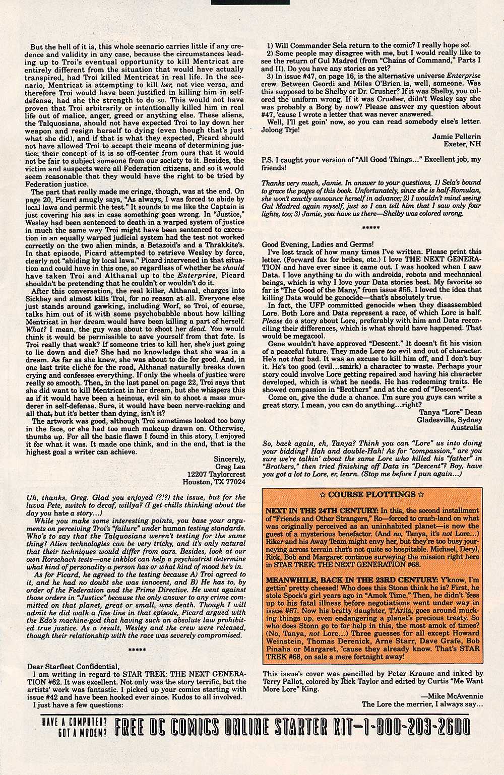 Read online Star Trek: The Next Generation (1989) comic -  Issue #67 - 27