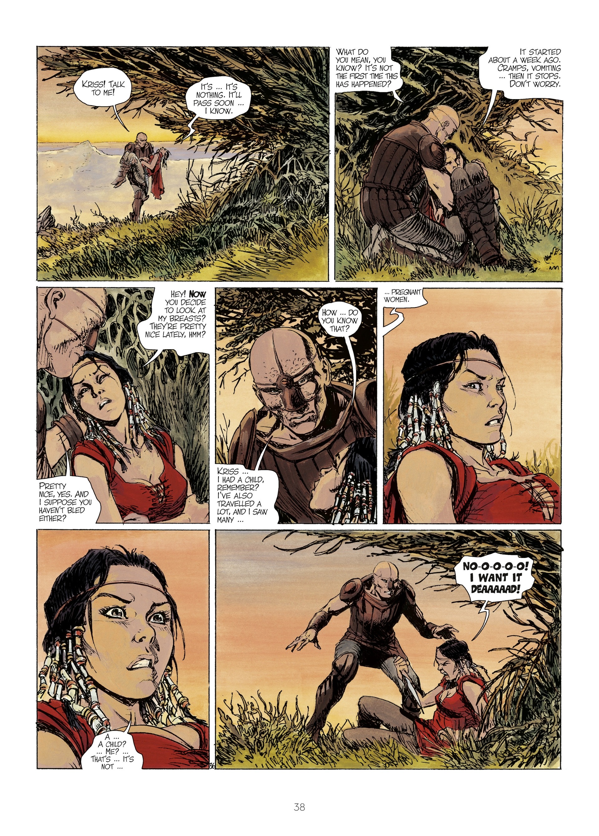 Read online Kriss of Valnor: The Valkyries' Judgement comic -  Issue # Full - 39