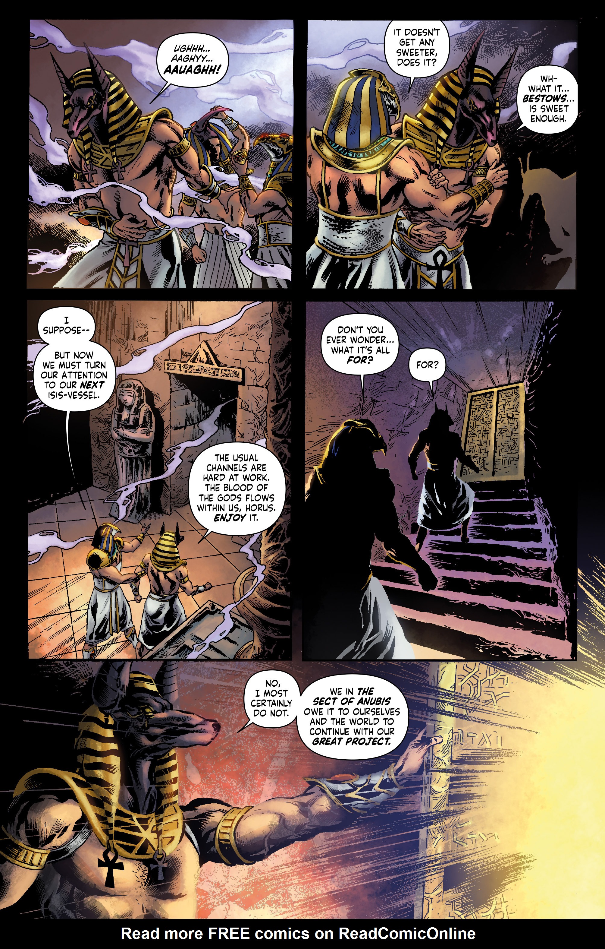 Read online The Mummy comic -  Issue #1 - 10