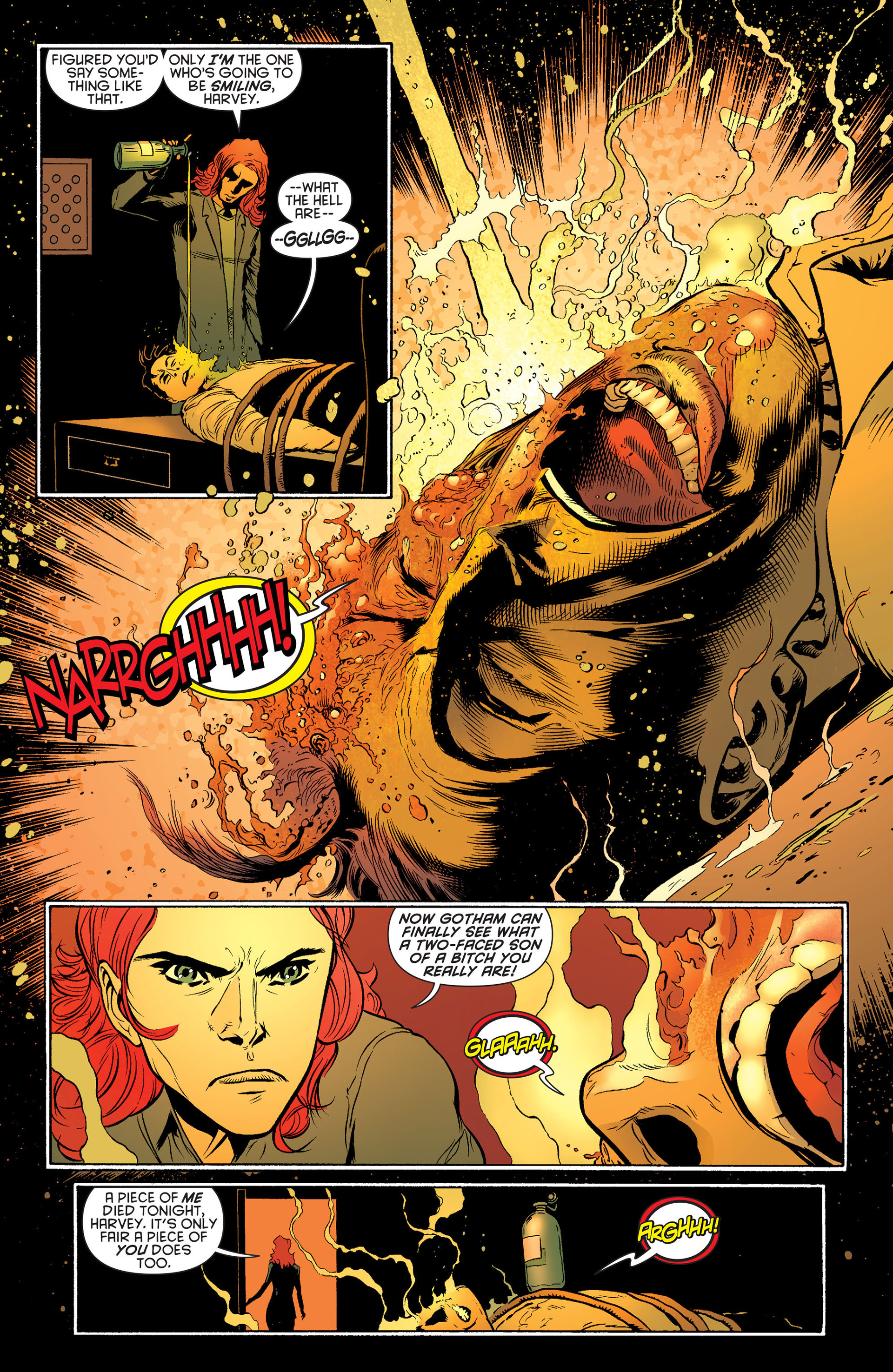 Read online Batman and Robin (2011) comic -  Issue #24 - Batman and Two-Face - 17