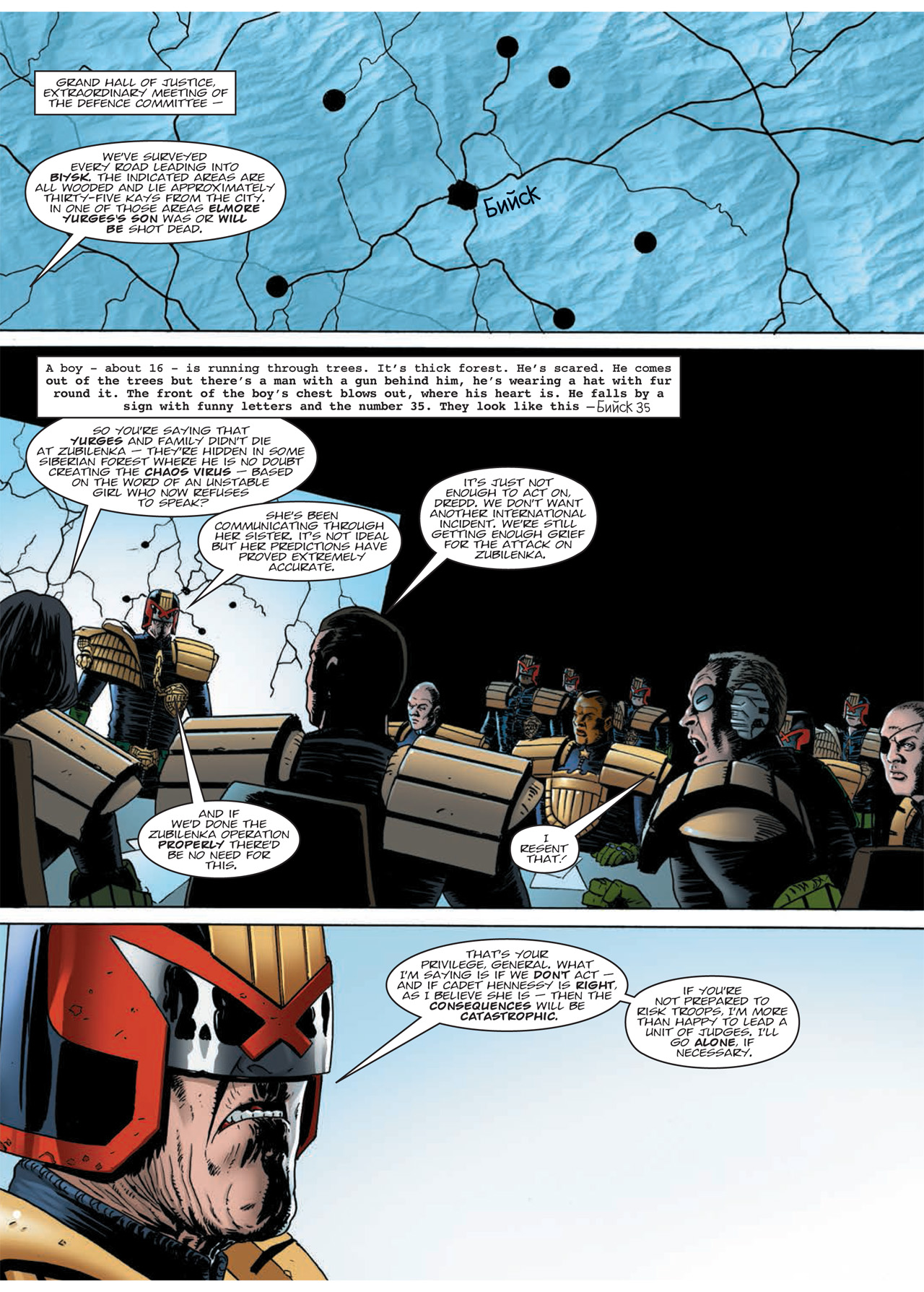 Read online Judge Dredd: Day of Chaos: Endgame comic -  Issue # TPB (Part 1) - 17