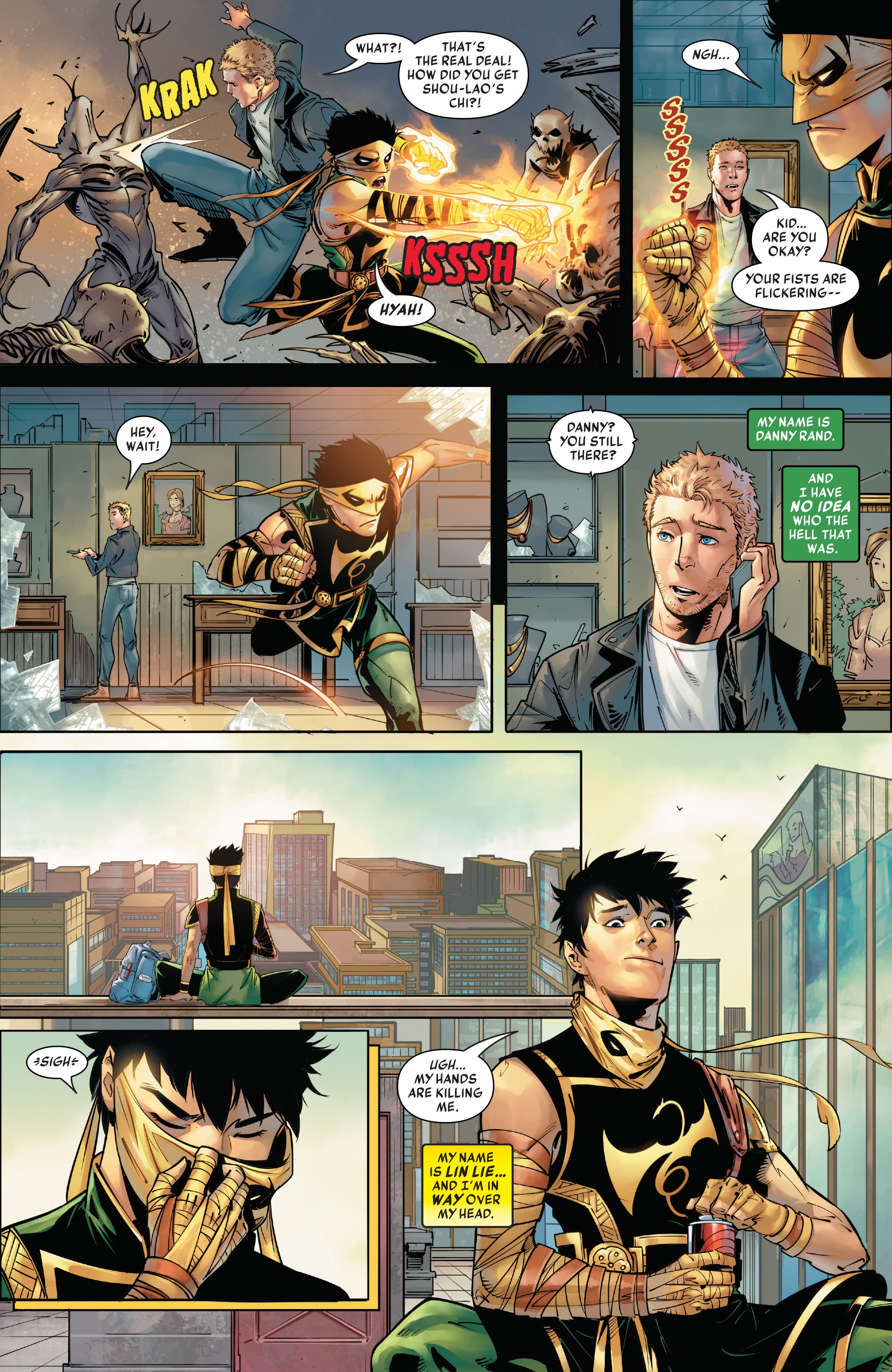 Read online Iron Fist (2022) comic -  Issue #1 - 9