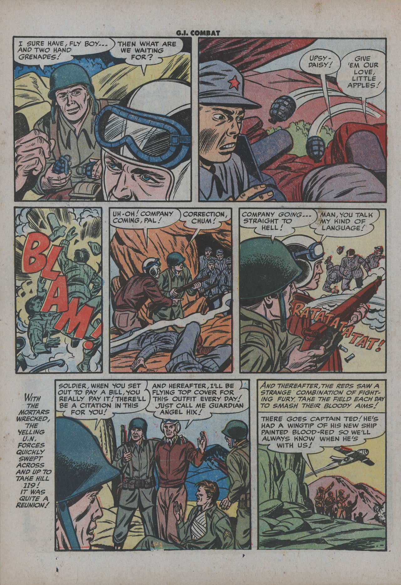 Read online G.I. Combat (1952) comic -  Issue #6 - 24