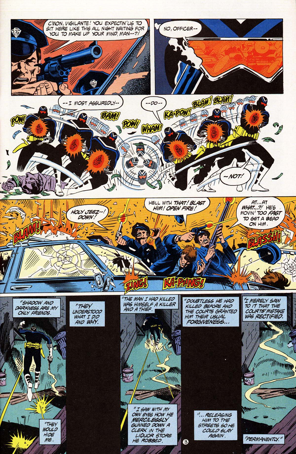 Read online Vigilante (1983) comic -  Issue #25 - 5