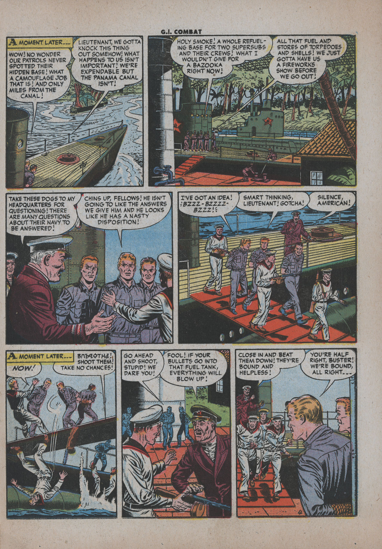 Read online G.I. Combat (1952) comic -  Issue #31 - 21