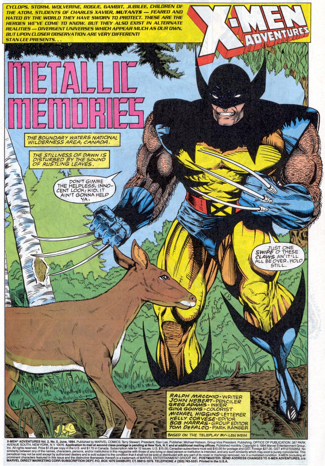 X-Men Adventures (1994) Issue #5 #5 - English 2