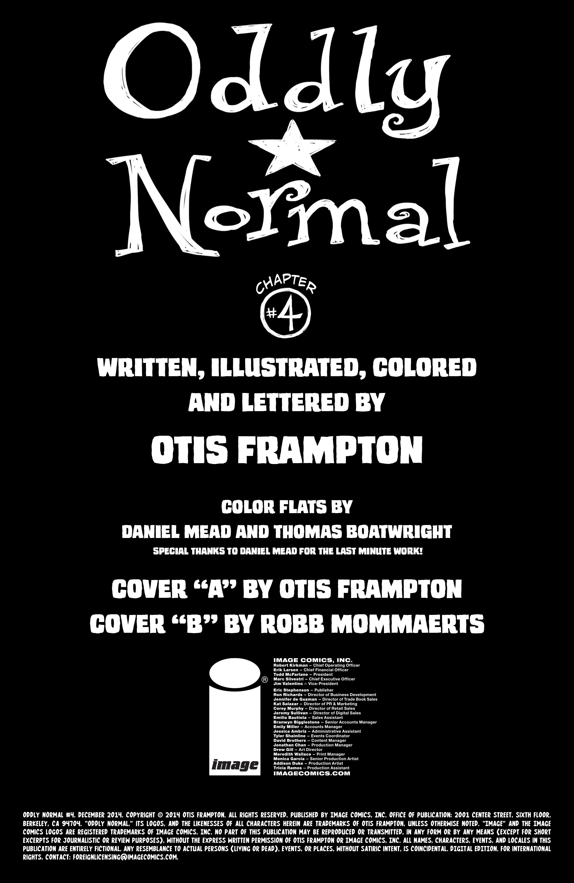 Read online Oddly Normal (2014) comic -  Issue #4 - 2