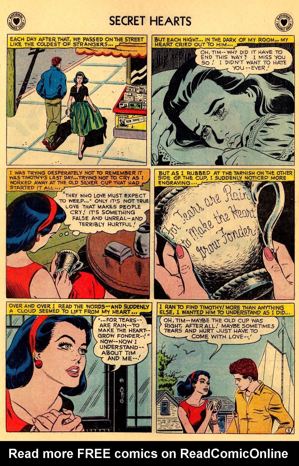Read online Secret Hearts comic -  Issue #55 - 16