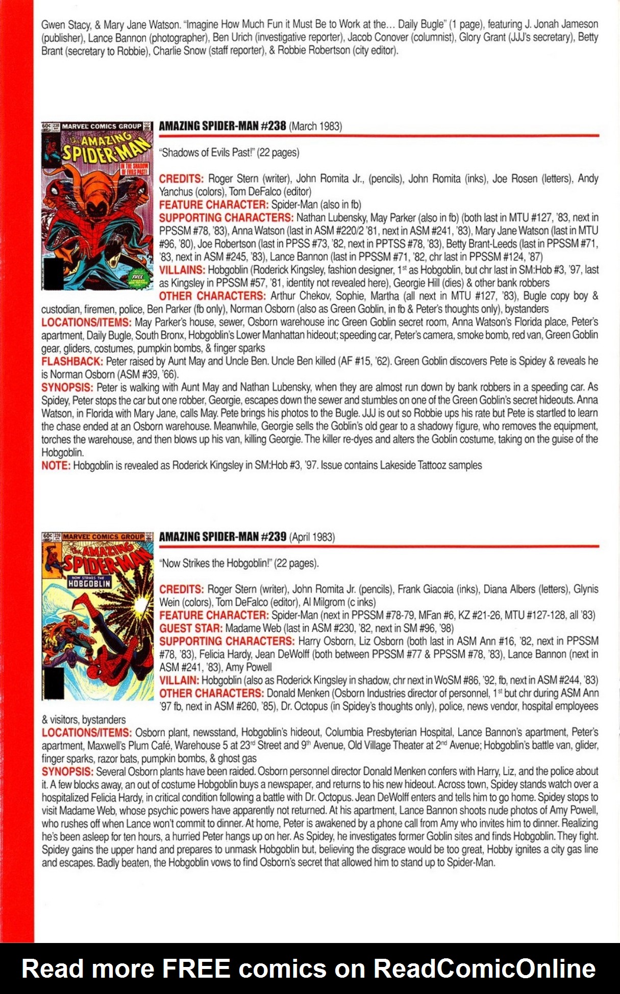 Read online Official Index to the Marvel Universe comic -  Issue #5 - 22