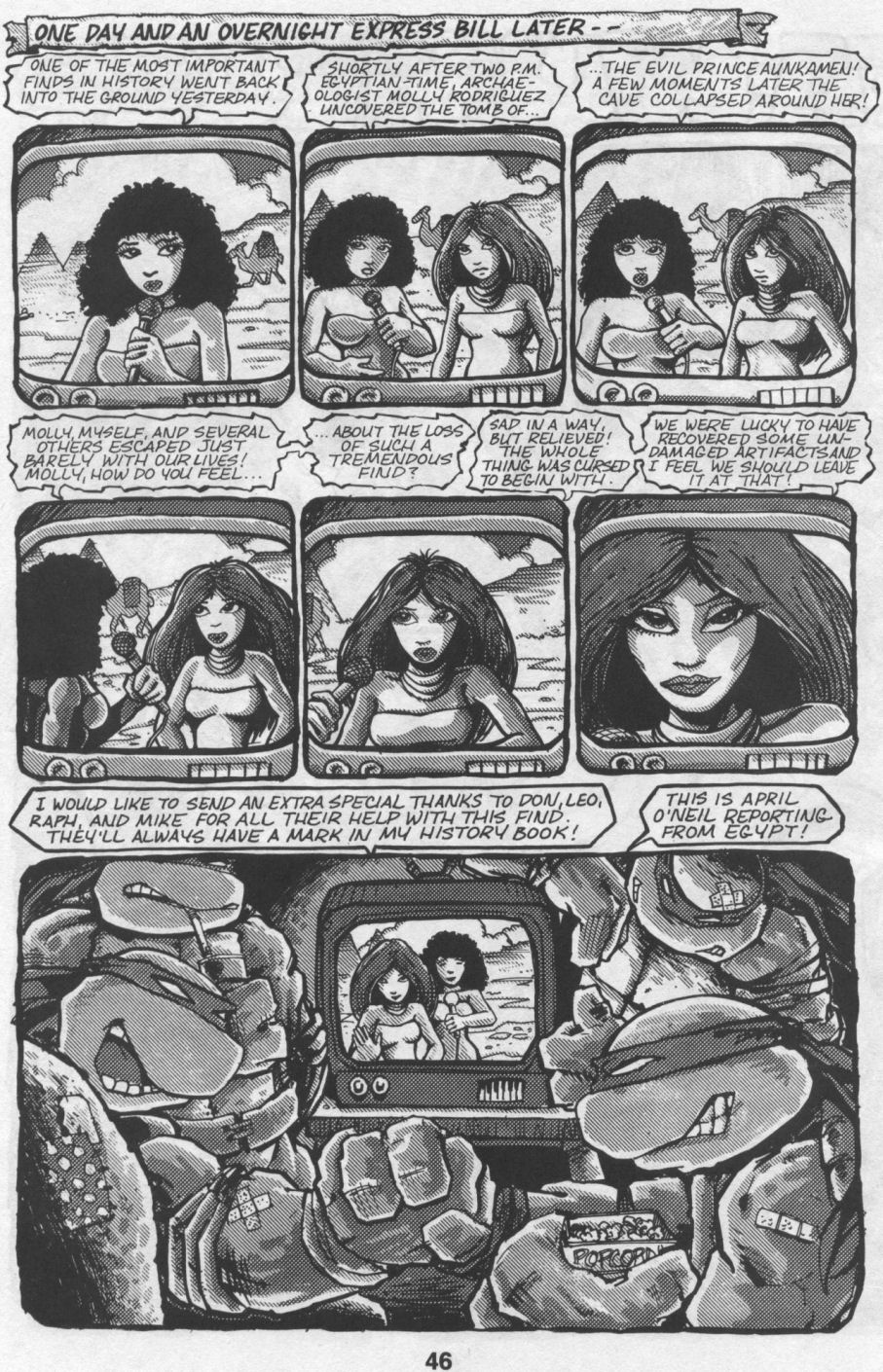 Teenage Mutant Ninja Turtles (1984) Issue #32 #32 - English 46