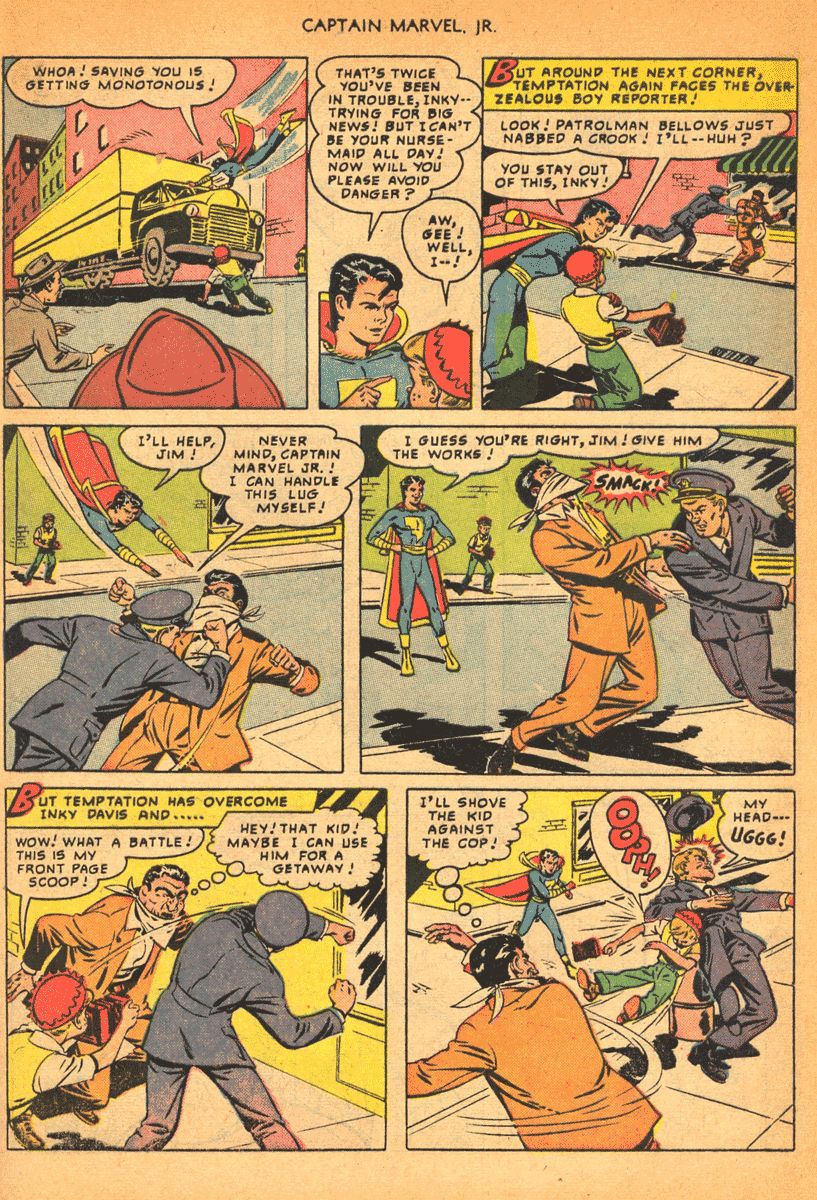 Read online Captain Marvel, Jr. comic -  Issue #84 - 15