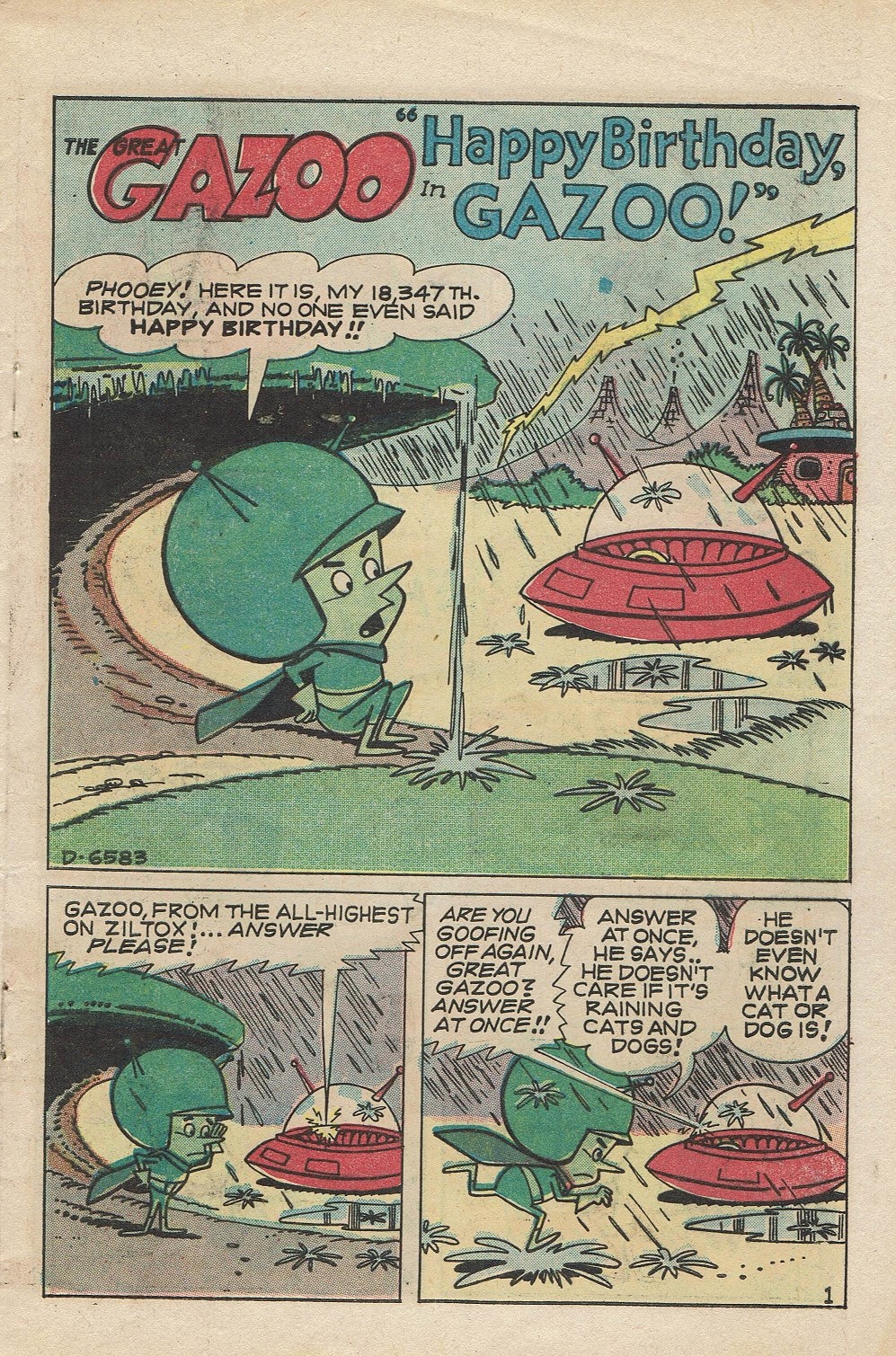Read online Great Gazoo comic -  Issue #10 - 9